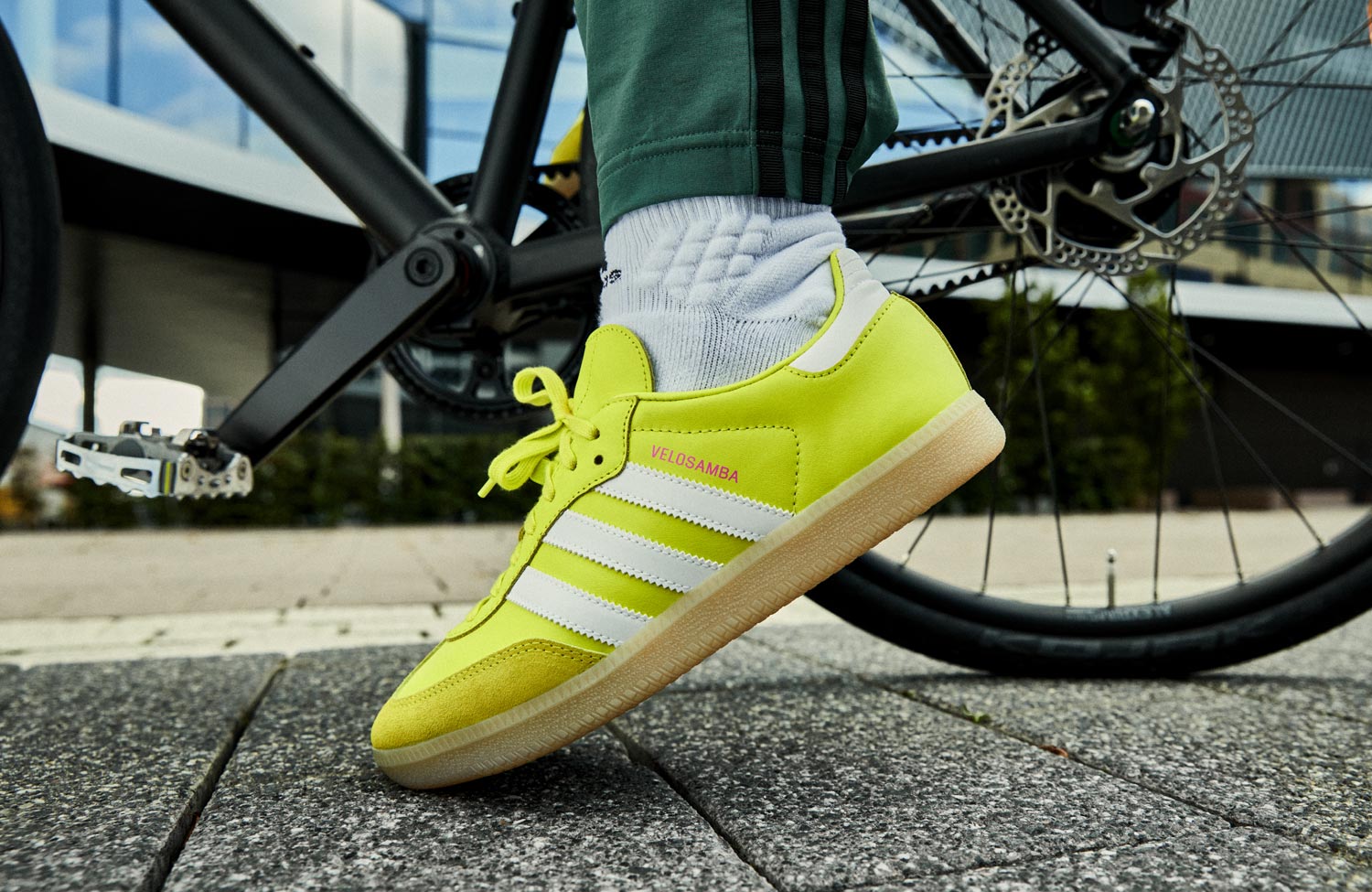 Adidas VeloSamba: urbaner Cycling Sneaker mit Style und Funktionalität 3 adidas velosamba urban cycling sneaker yellow