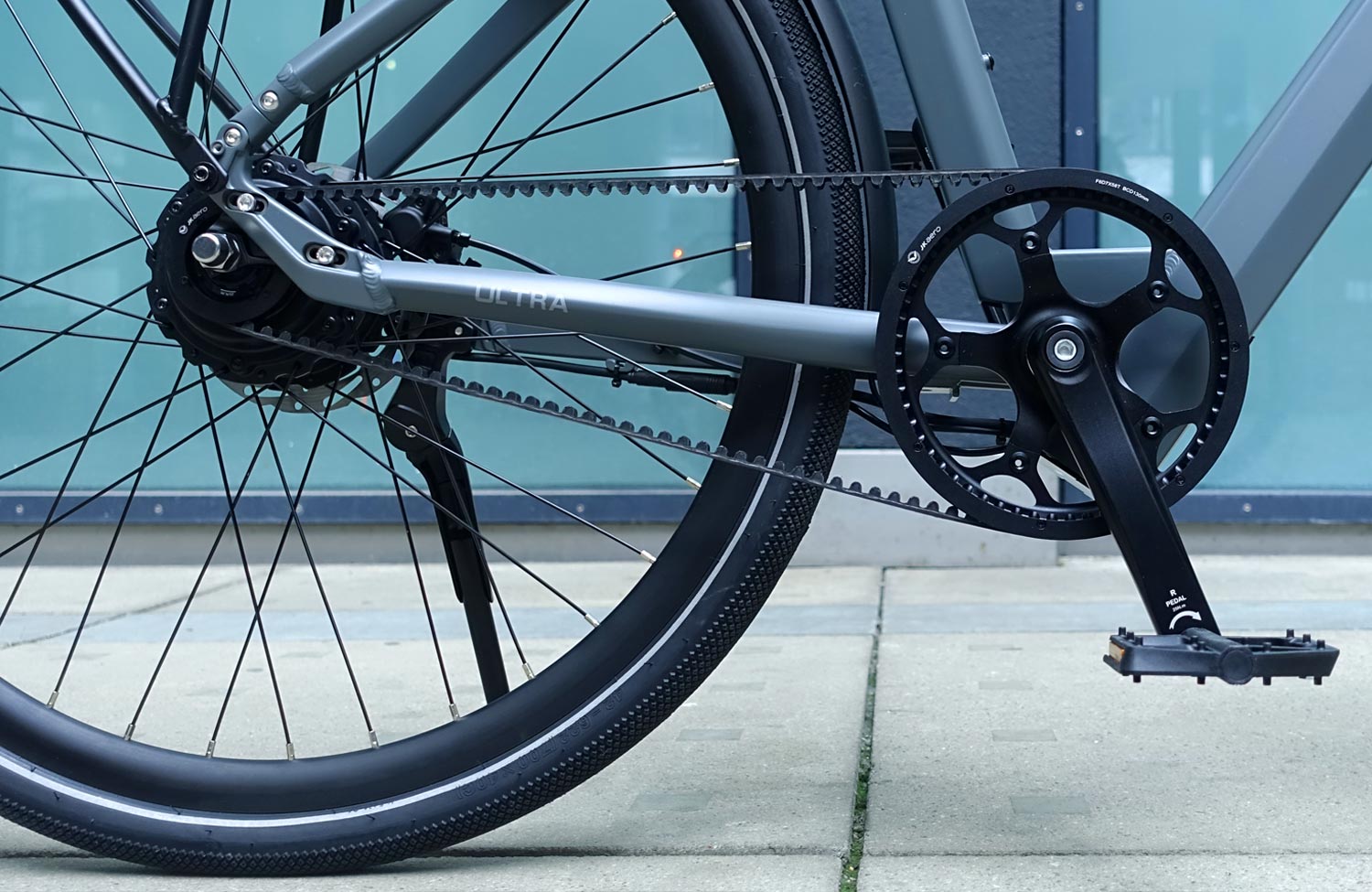 Modern technology for small money: our review of the ADO Air 30 Ultra with innovative automatic transmission 12 ADO Air 30 Ultra Test Review Urban E Bike Antrieb