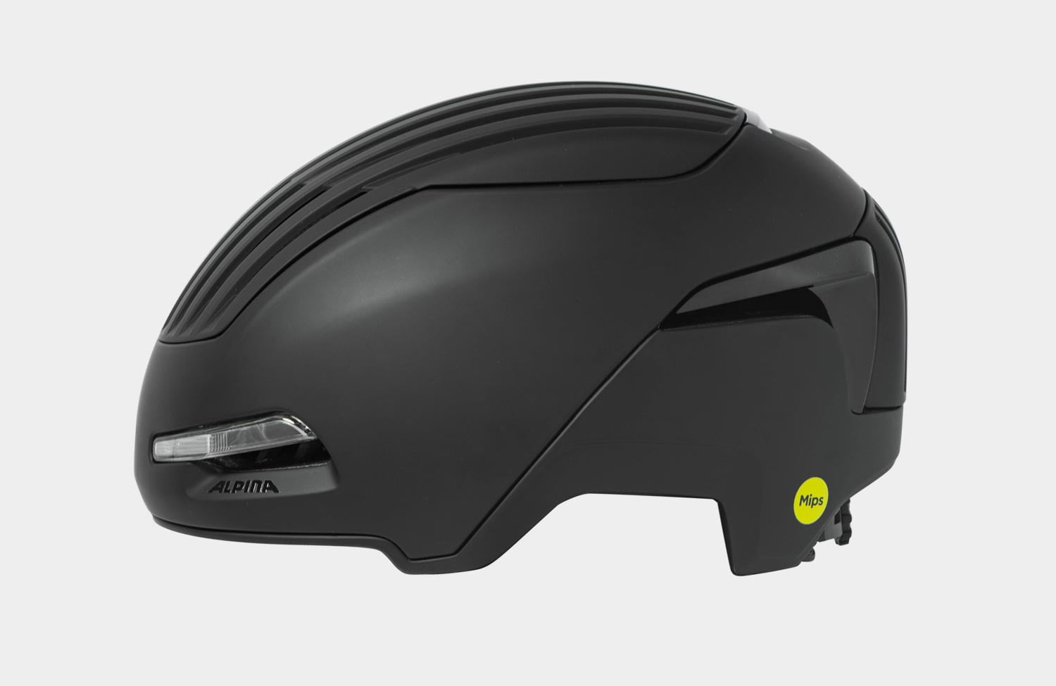 Sichtbarkeit bringt Sicherheit: Alpina Brighton-Fahrradhelm mit Frontlicht, Rücklicht und automatischem Bremslicht 2 Alpina Brighton Mips Fahrradhelm 2023 Black Helmet
