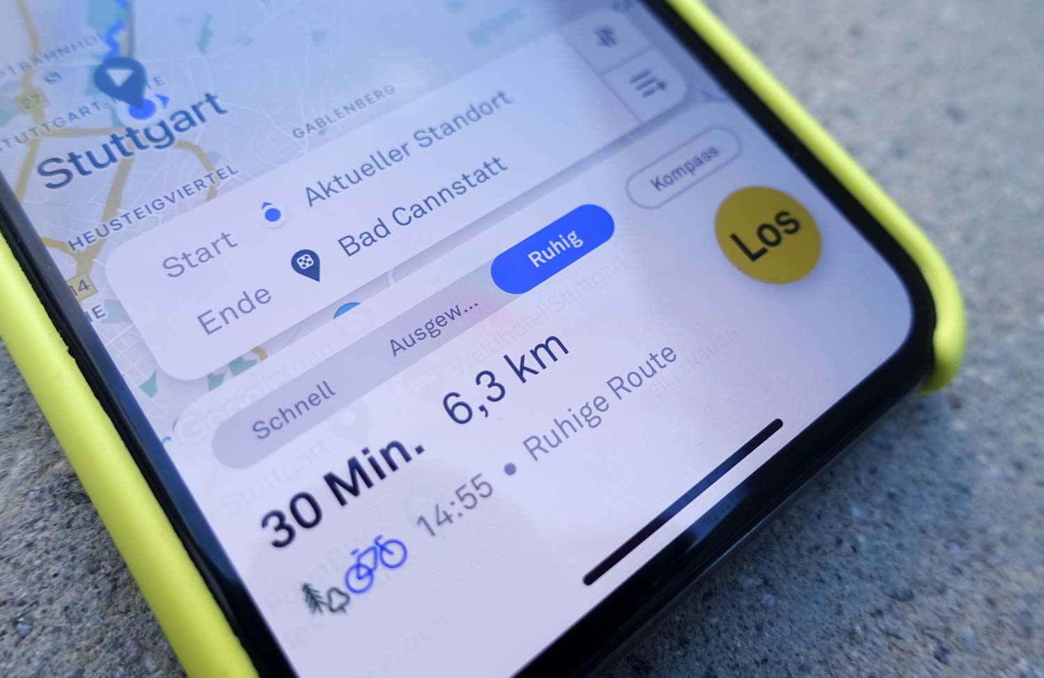 Beeline Velo 2: Kompaktes Fahrrad-Navi im Test 5 Beeline Velo 2 Test Review Fahrrad Navigation Maps
