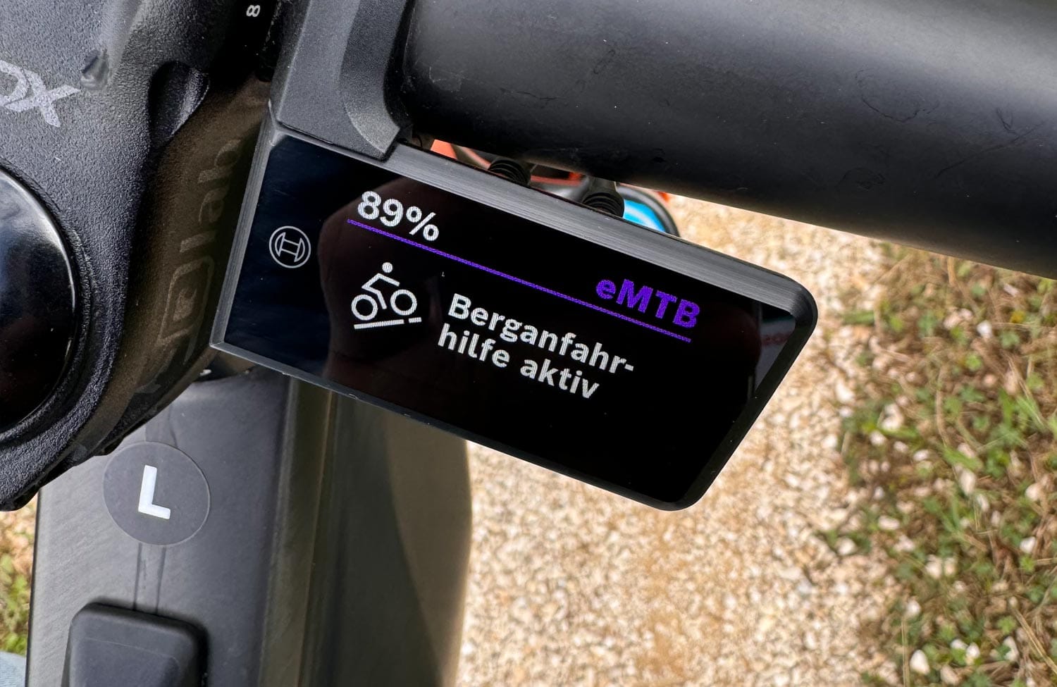 Evolution statt Revolution: Der neue Performance Line CX-Motor (Gen 5) von Bosch im Test 13 Bosch Purion 400 Climb Assits Berganfahrhilfe