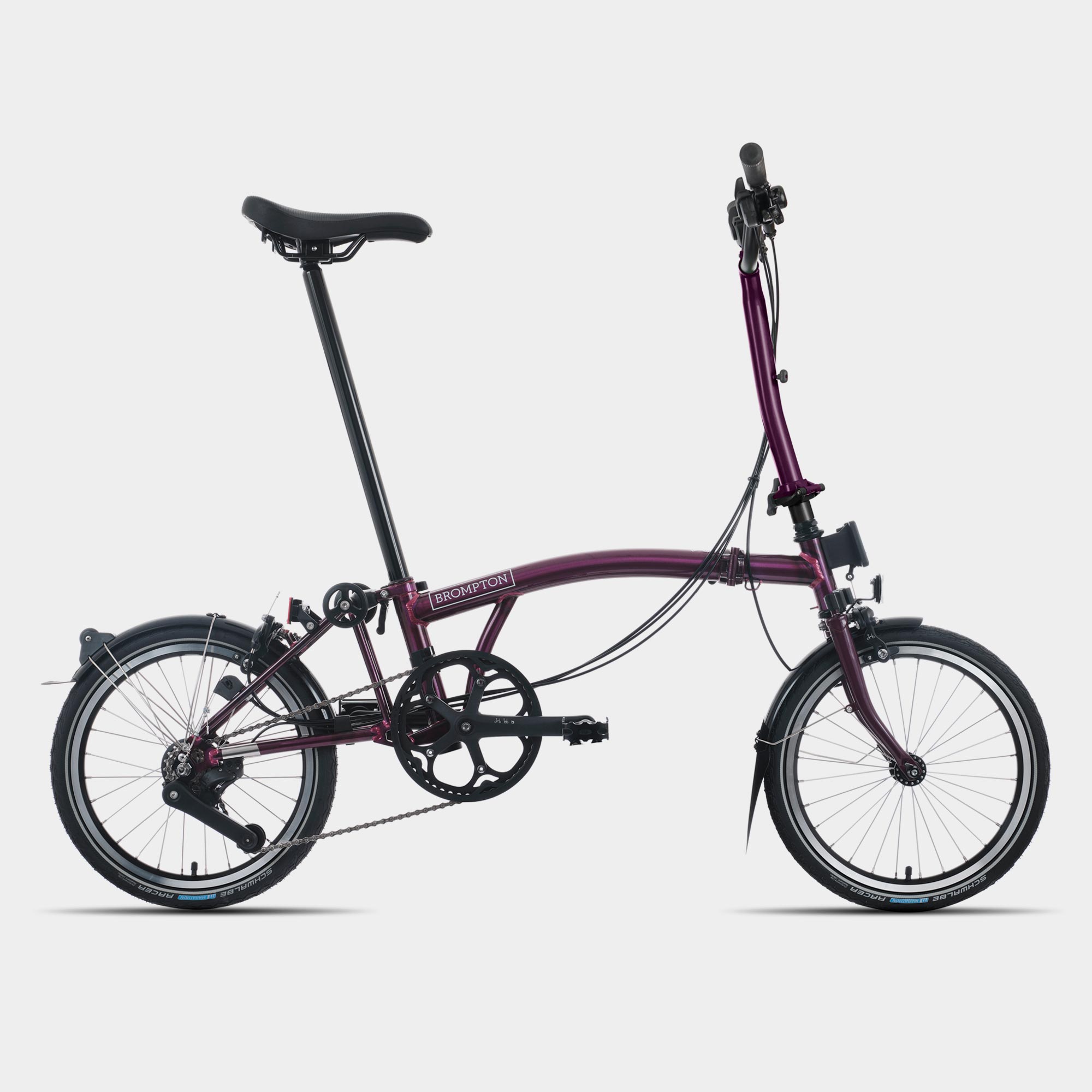Neue Farben und mehr Gänge: Brompton frischt die ikonische C Line zum Jubiläum auf! 4 Brompton C Line 2025 12 Speed Amethyst Lacquer
