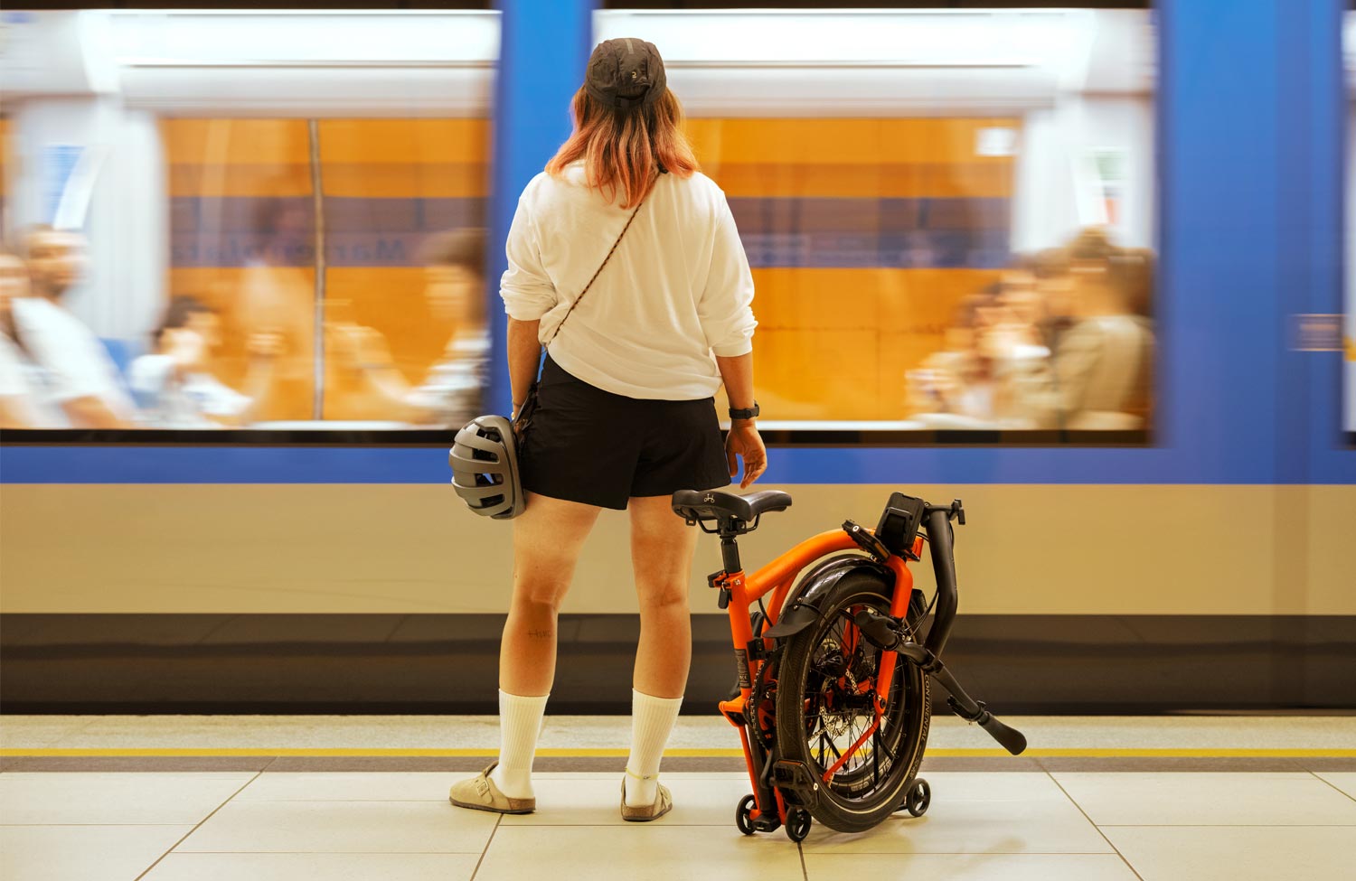 Das universellste Brompton? Neue G-Line mit größerem Rahmen und Allroad-Bereifung 3 Brompton G Line Subway