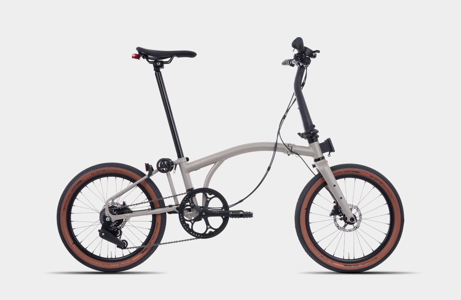 Das universellste Brompton? Neue G-Line mit größerem Rahmen und Allroad-Bereifung 6 Brompton G Line White