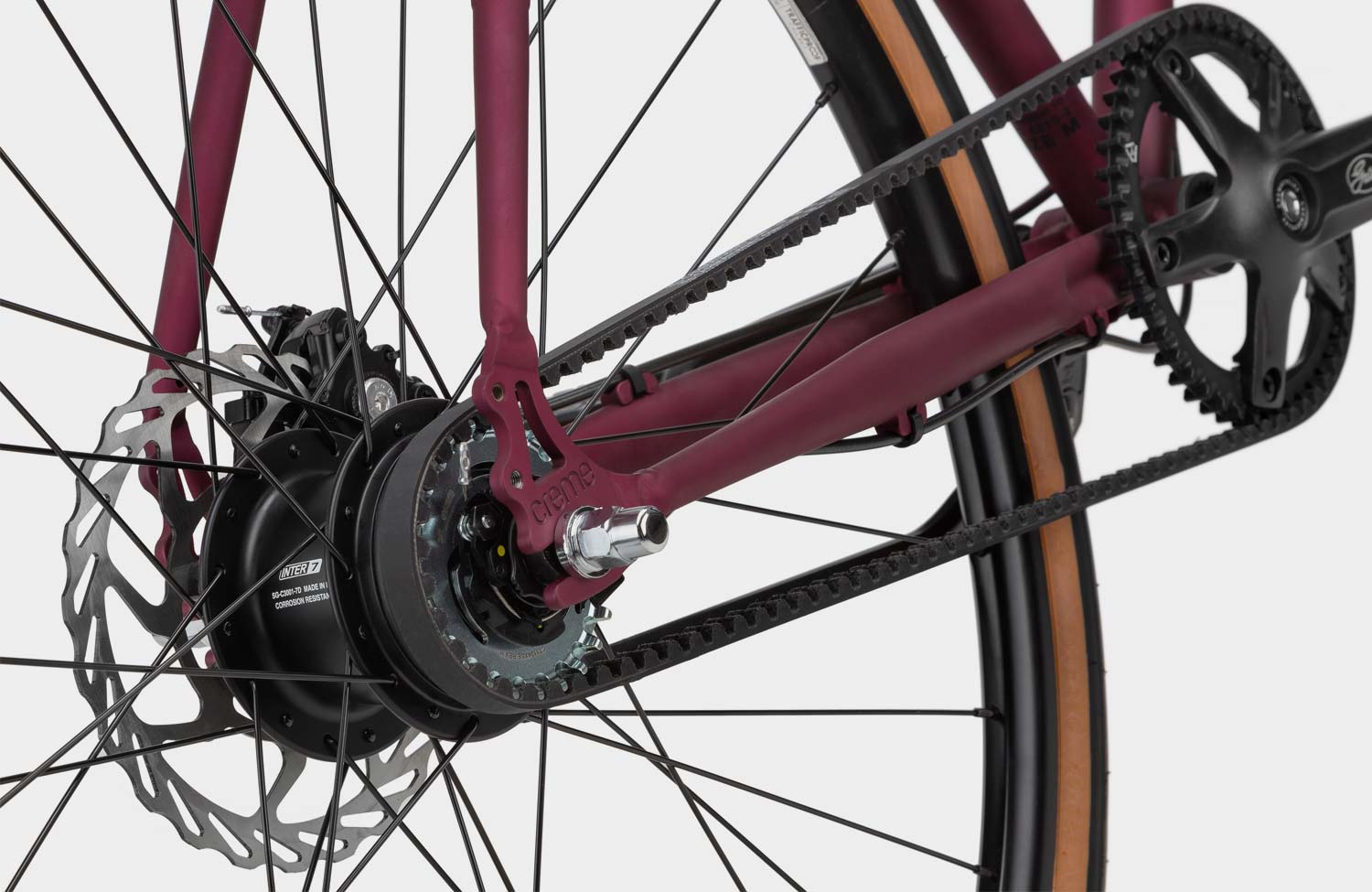 Creme Ristretto Roadster: Sportliches Urban Bike mit Nabenschaltung, Zahnriemen und klassischem Look 3 Creme Cycles Ristretto Roadster Alfine Gates 2023