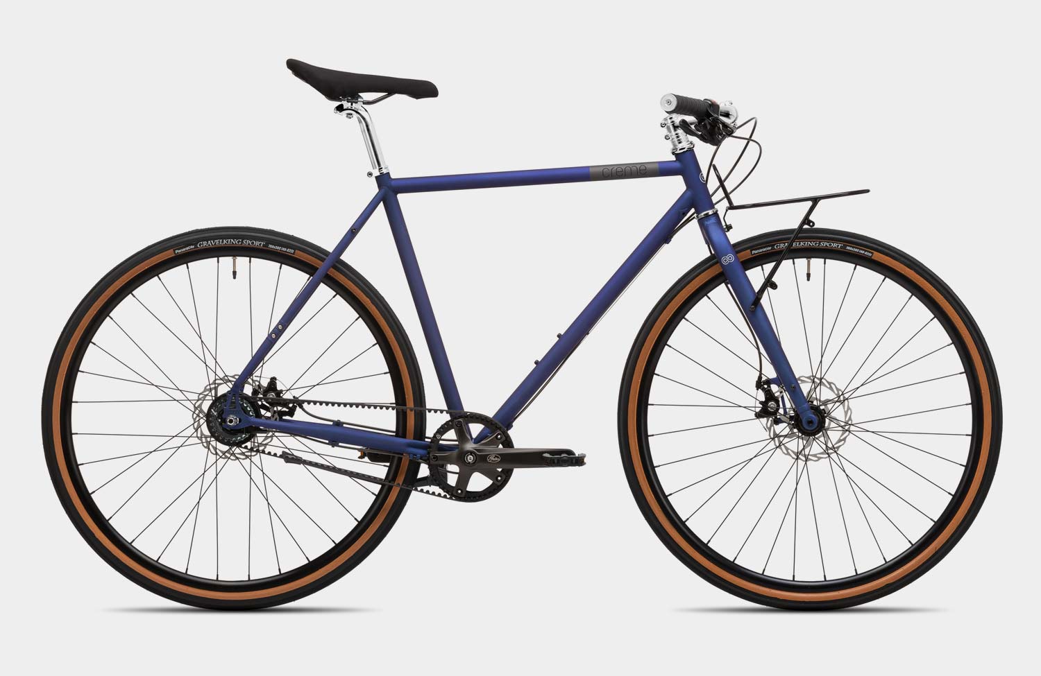 Creme Ristretto Roadster: Sportliches Urban Bike mit Nabenschaltung, Zahnriemen und klassischem Look 1 Creme Cycles Ristretto Roadster Diamant Blue Alfine Gates 2023