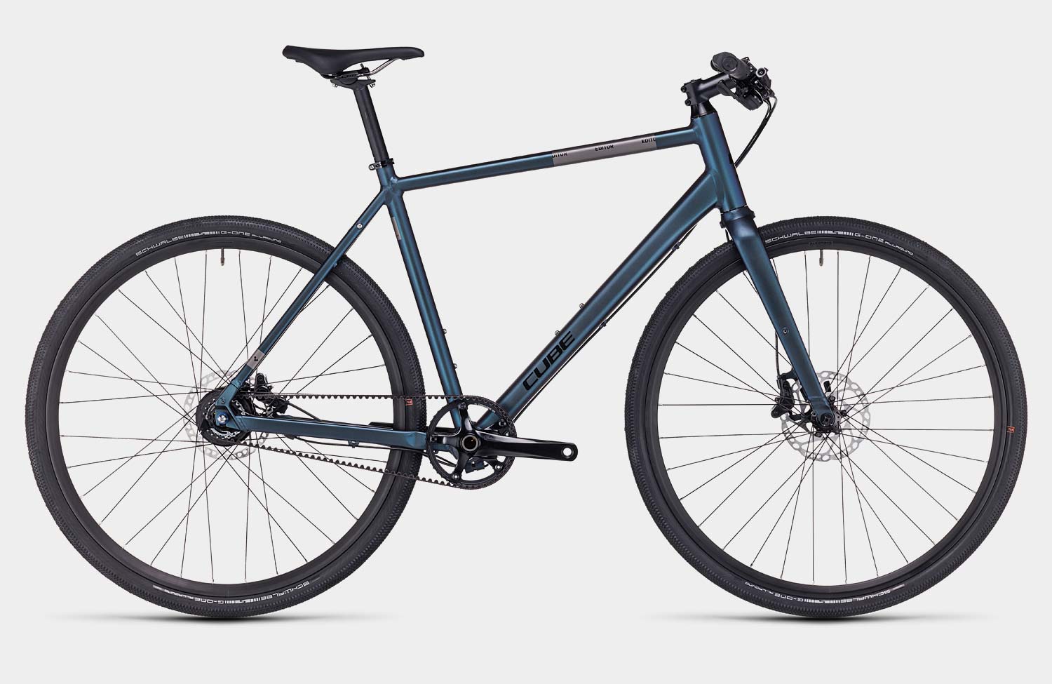 Hingucker: Cube Hyde und Editor starten mit außergewöhnlicher Lackierung in die neue Saison 7 Cube Editor 2023 Urban Bike Nabenschaltung Design