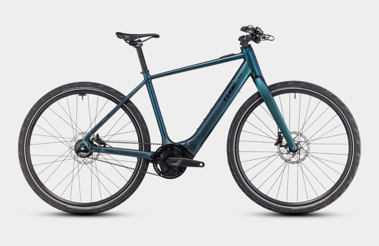 Cube Editor Hybrid: das sportliche Urban Bike mit Nabenschaltung gibt's jetzt auch als E-Bike 7 Cube Editor Hybrid SLT 400X Urban E Bike Bosch SX Alfine