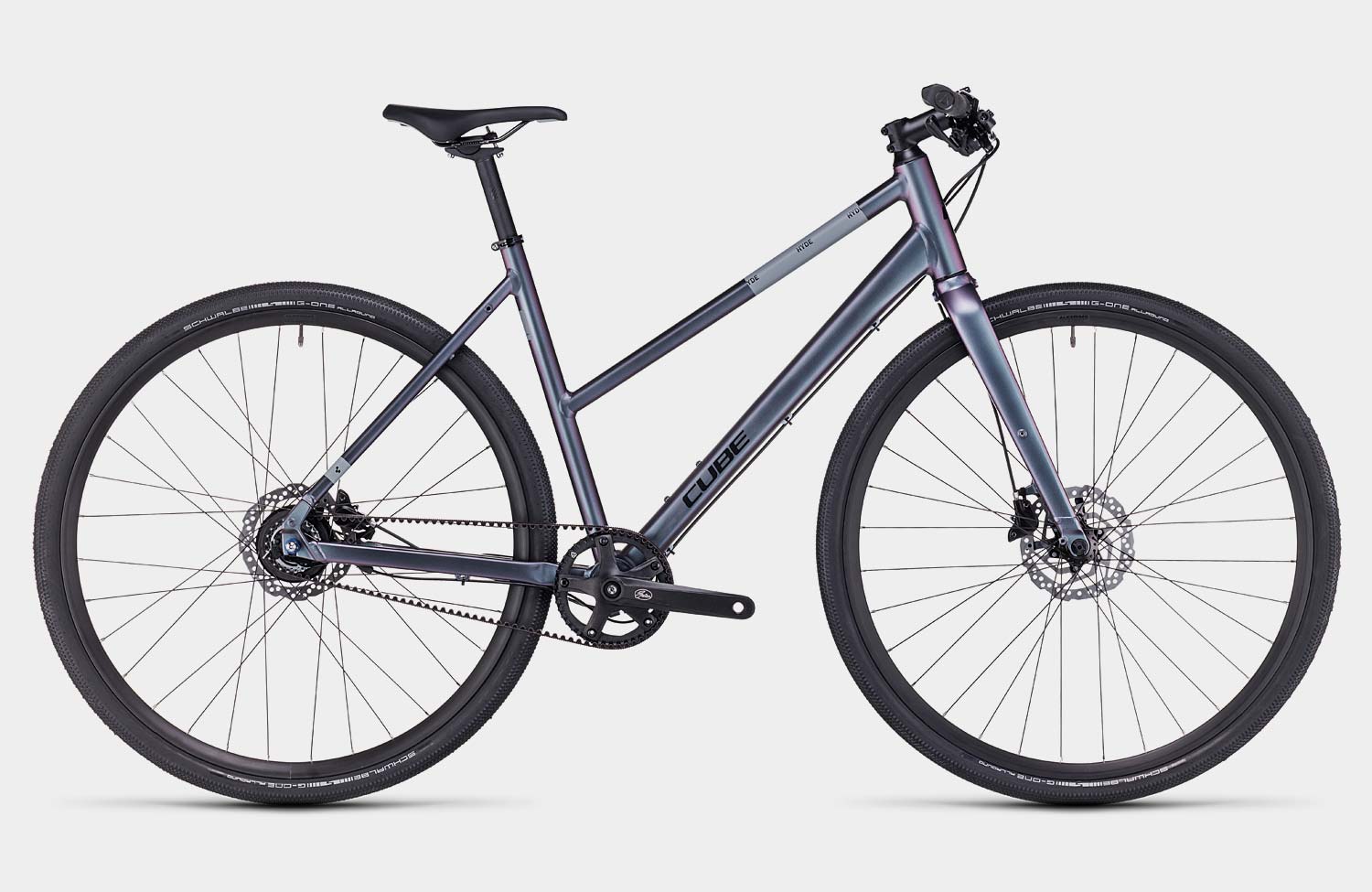 Hingucker: Cube Hyde und Editor starten mit außergewöhnlicher Lackierung in die neue Saison 6 Cube Hyde Race 2023 Urban Bike Design.Trapez