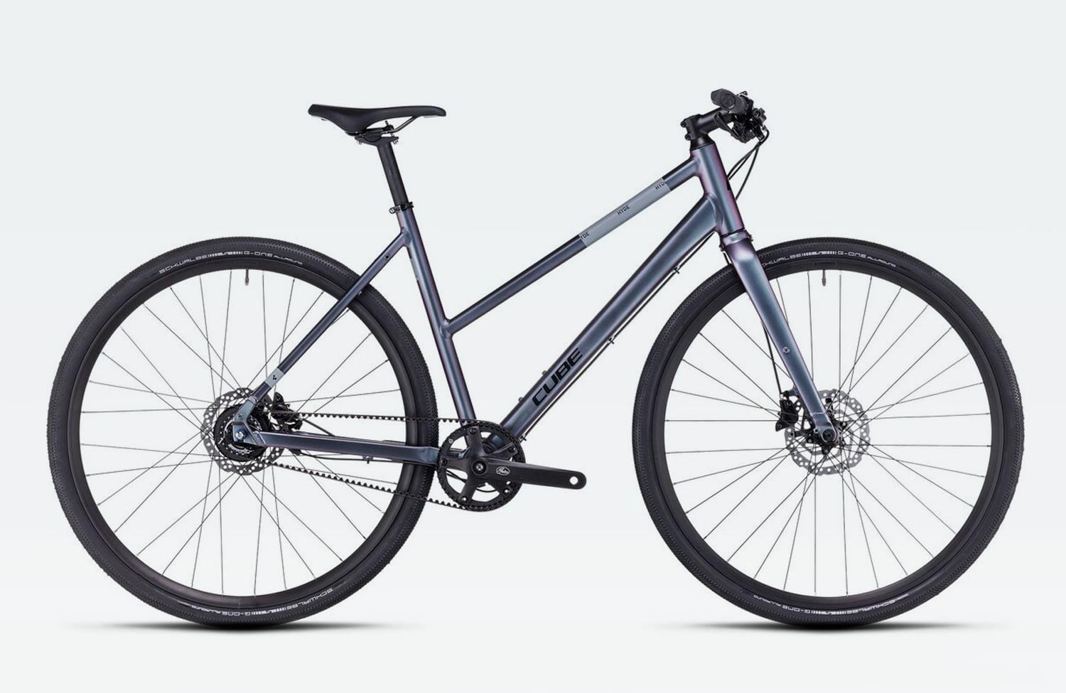 Damenwahl: die 10 schönsten Fahrräder und E-Bikes mit tiefem Einstieg 9 Cube Hyde Urban Bike Damenrad Design 2024
