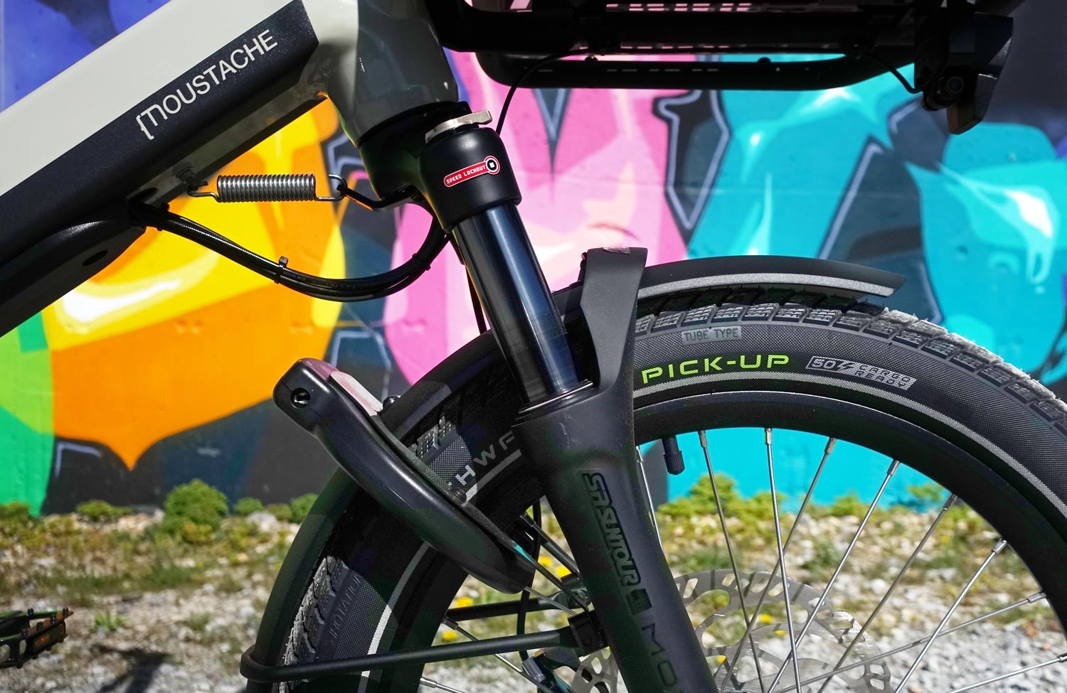 Vorschau: Was wir vom neuen Moustache Lastenrad Lundi 20 Cargo erwarten können 4 Cyclingworld 2025 Urban Bike News Highlights Moustache Lundi Cargo Suspension