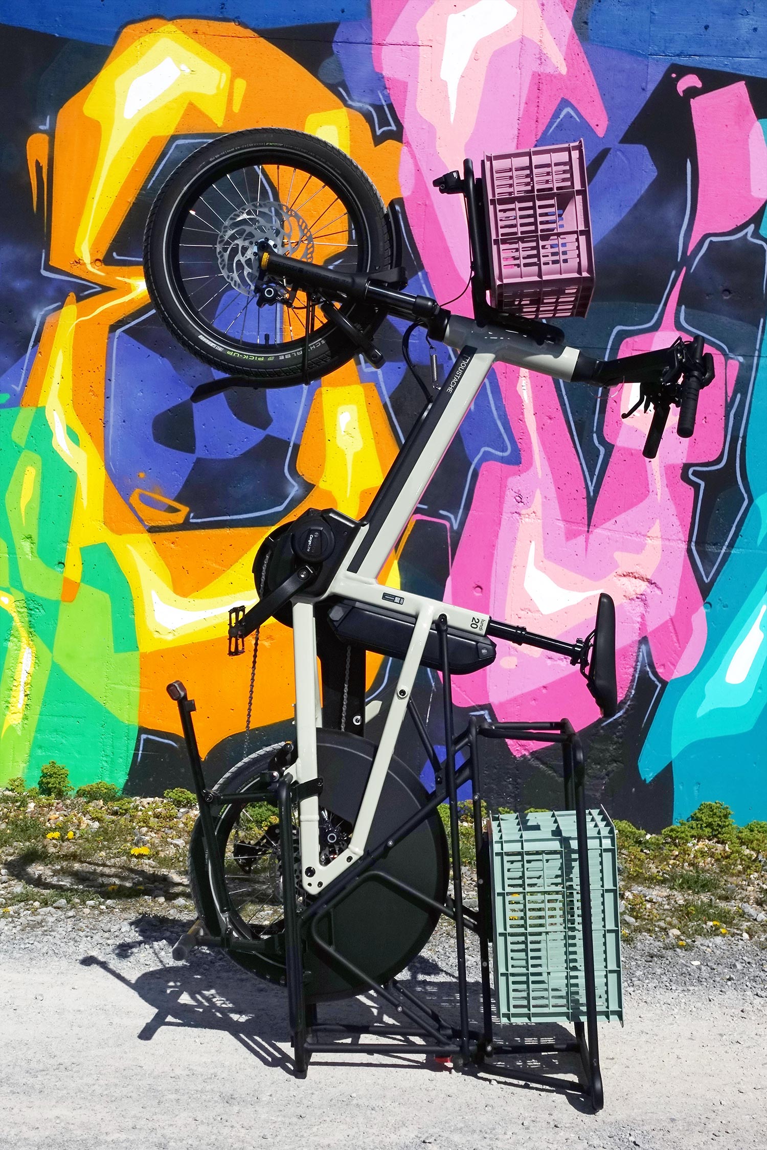 Vorschau: Was wir vom neuen Moustache Lastenrad Lundi 20 Cargo erwarten können 8 Cyclingworld 2025 Urban Bike News Highlights Moustache Lundi Vertical