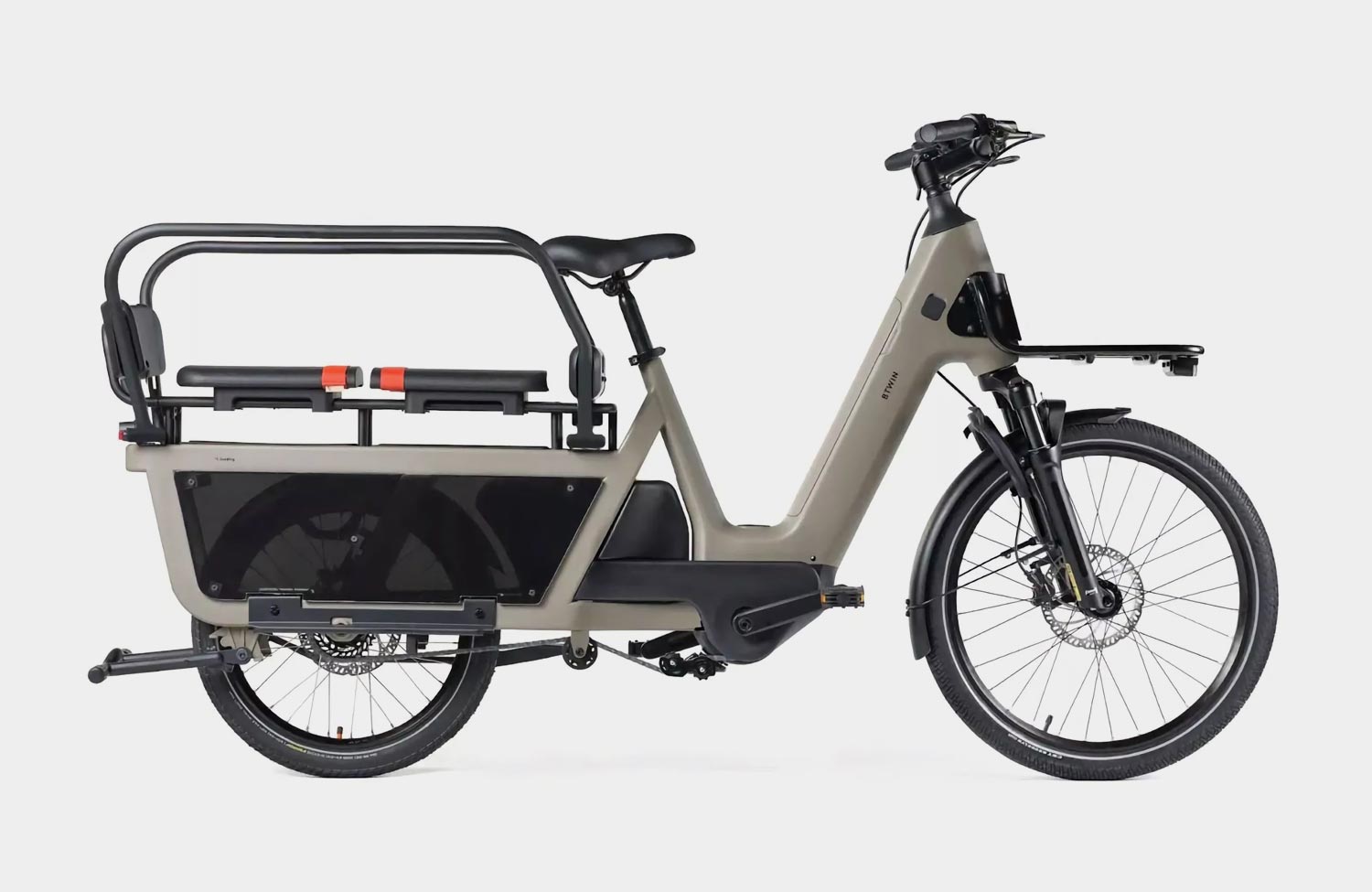 Longtail und Midtail mit innovativem Antrieb – sind das die neuen Lastenräder von Decathlon? 4 Decathlon Longtail Cargobike Lastenrad Owuro Motor Getriebe Einheit