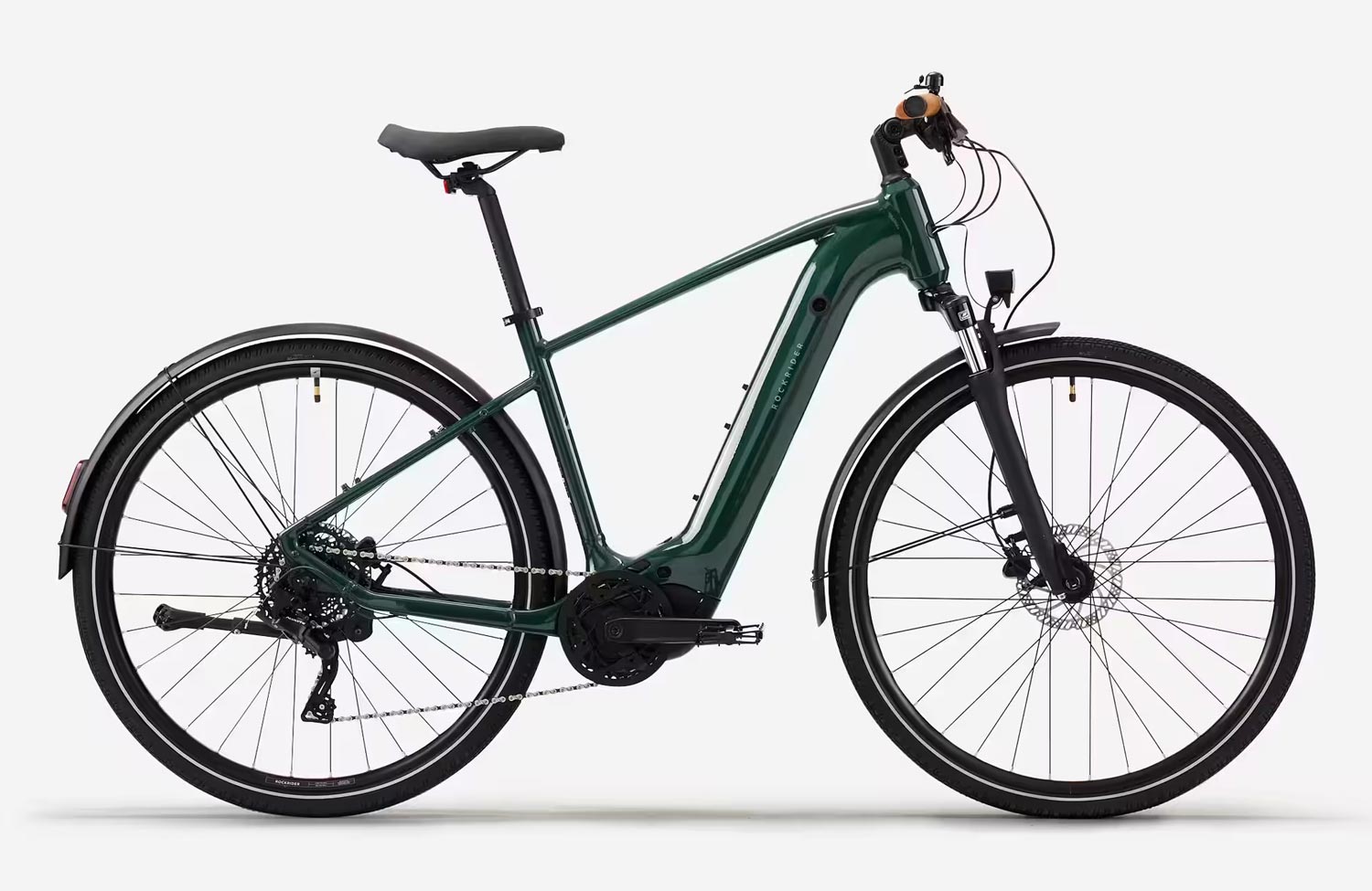 Decathlon-Rockrider-E-ACTV-500-HF-Urban-Trekking-Bike-Yamaha-Motor-Design