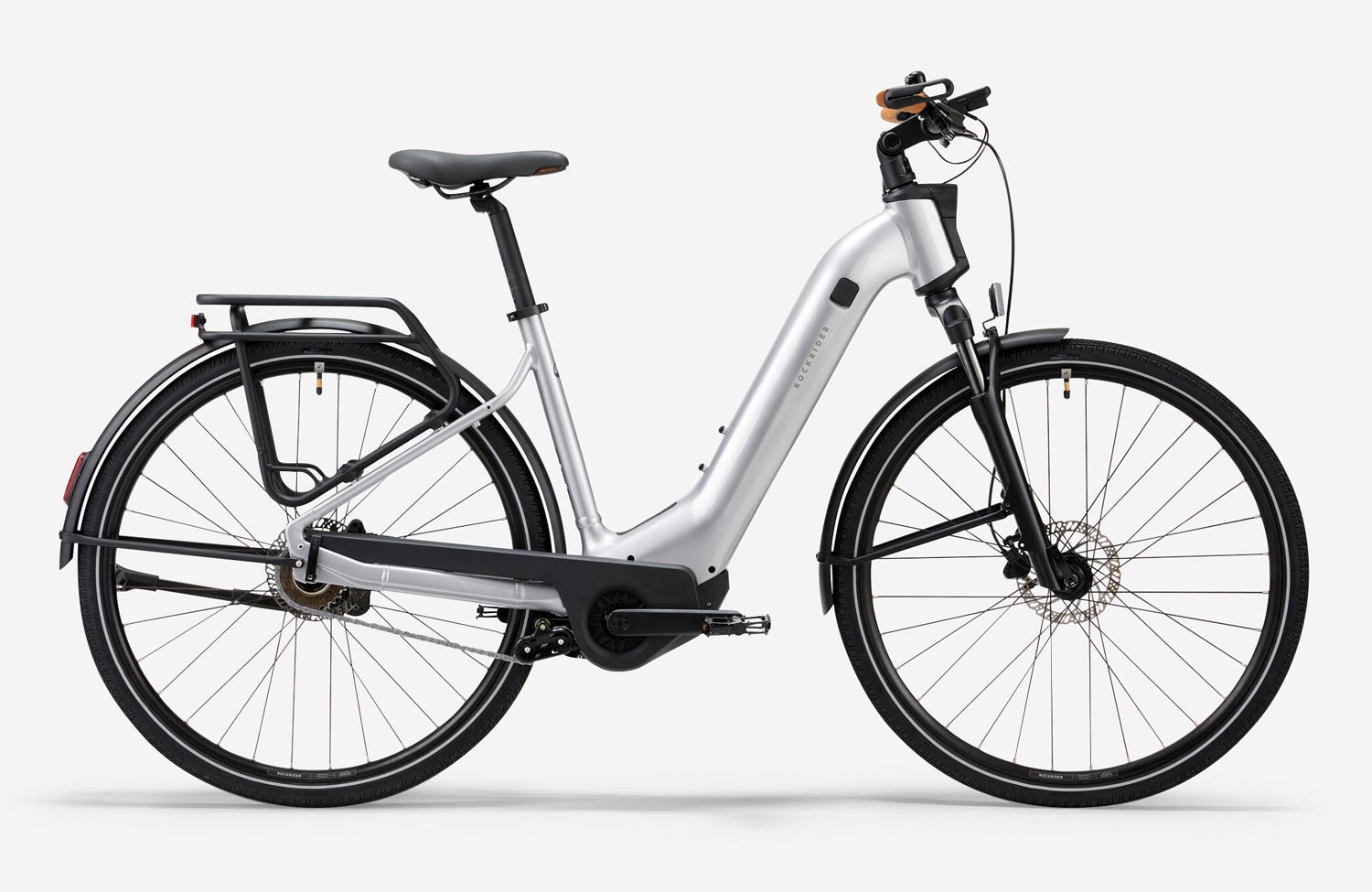 Innovativer Allrounder: Decathlon Rockrider E-ACTV 900 mit Automatikgetriebe 7 Decathlon ROCKRIDER E ACTV 900 LF Automatic E Bike Grey