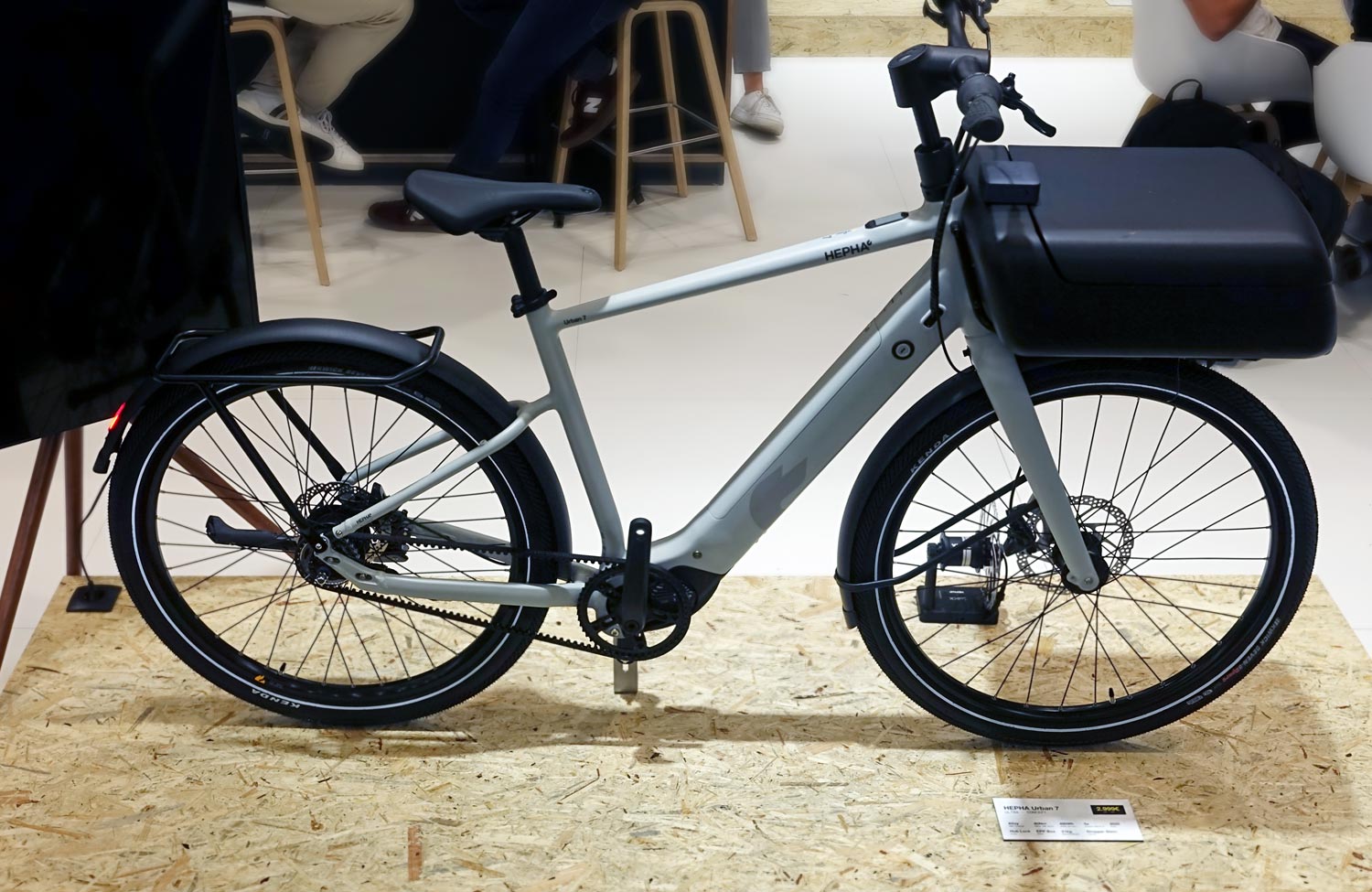 Urban Bike Highlights: Die Neuheiten der Eurobike 2024 im Messerundgang 28 Eurobike 2024 Hepha Urban 7
