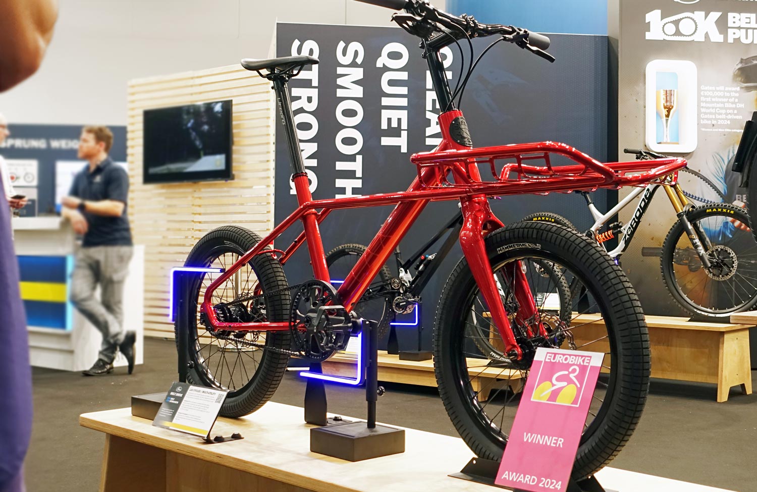 Urban Bike Highlights: Die Neuheiten der Eurobike 2024 im Messerundgang 33 Eurobike 2024 LAX Cargo Bike Gates