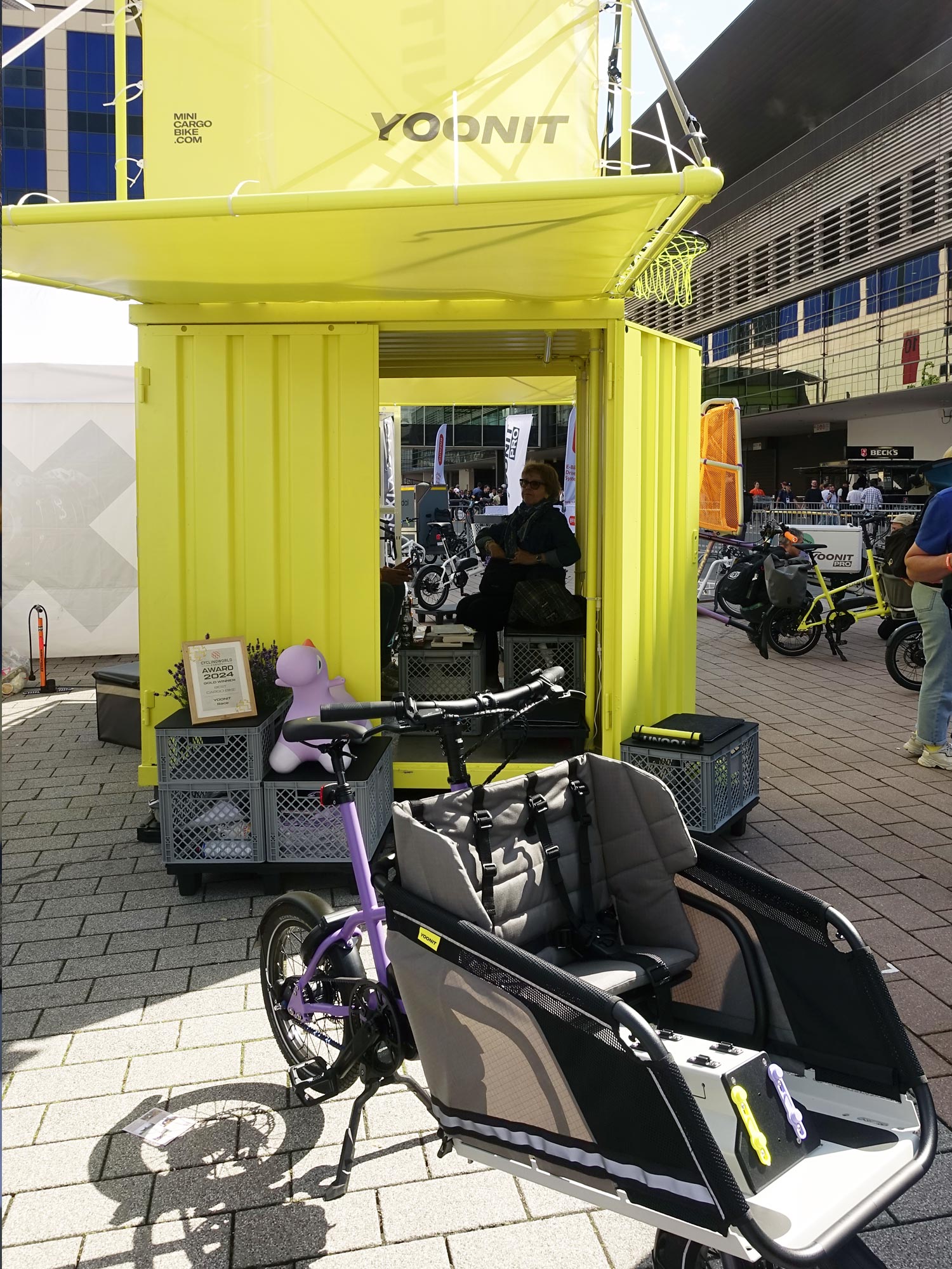 Urban Bike Highlights: Die Neuheiten der Eurobike 2024 im Messerundgang 39 Eurobike 2024 Yoonit