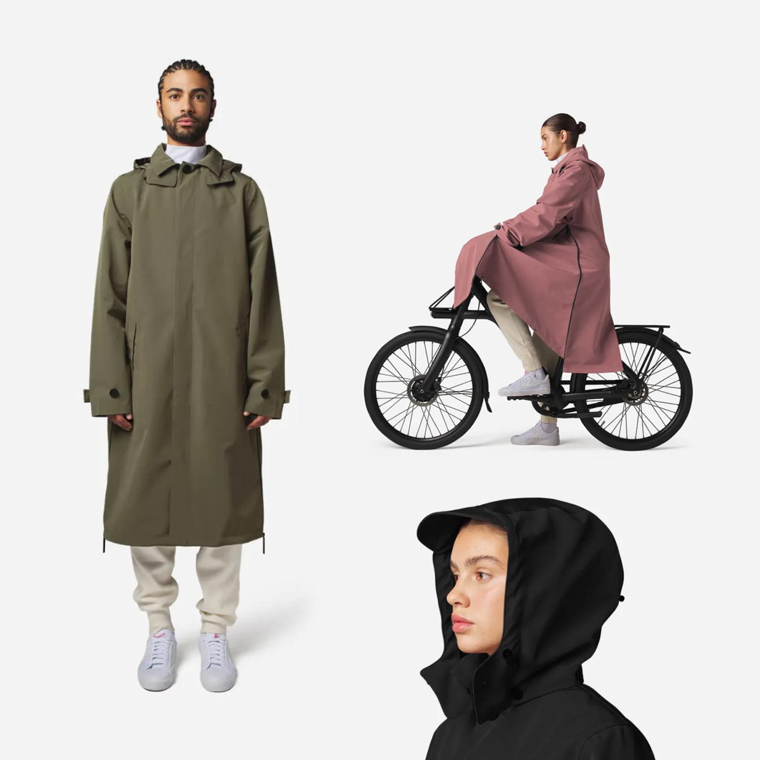 MAIUM SS/22-Kollektion: Fahrrad-Regenbekleidung in frischen Farben 2 Fahrrad Regenjacke Poncho Mac