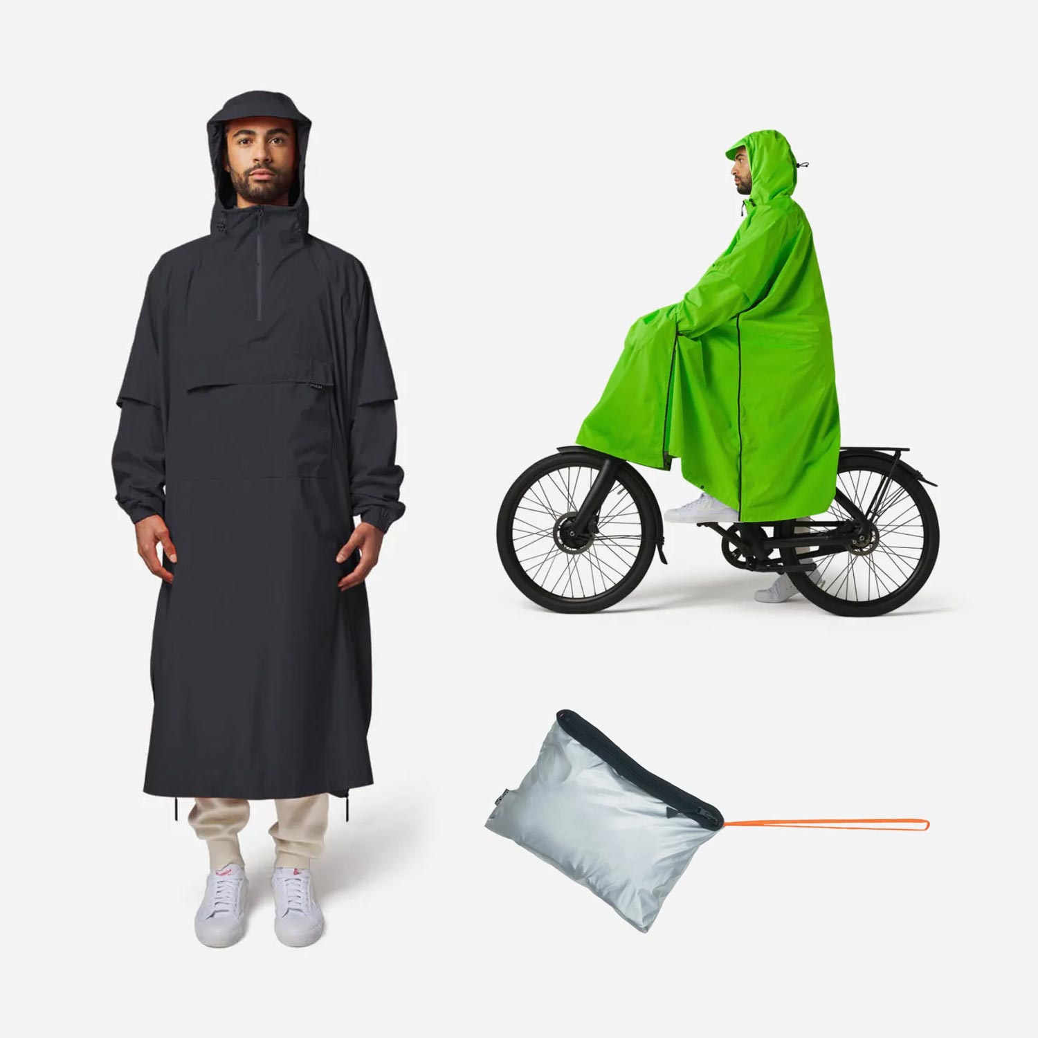 MAIUM SS/22-Kollektion: Fahrrad-Regenbekleidung in frischen Farben 1 Fahrrad Regenjacke Poncho Maium