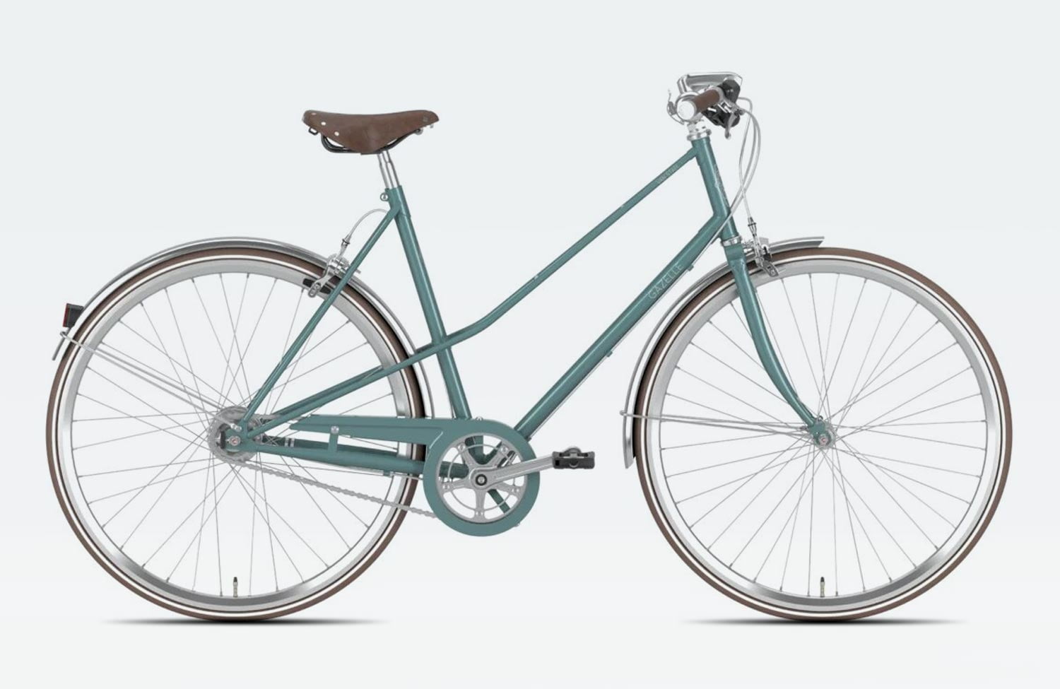 Damenwahl: die 10 schönsten Fahrräder und E-Bikes mit tiefem Einstieg 8 Gazelle Van Stael Urban Bike Damenrad Design 2024