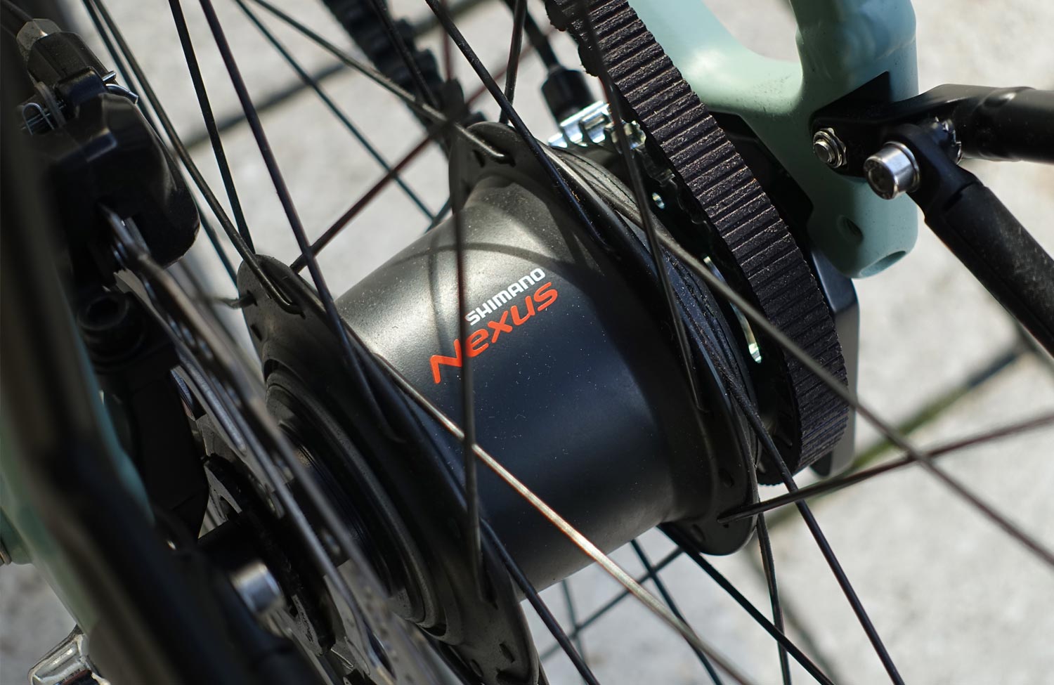 Kalkhoff Image L Advance im Test: Attraktives City-Bike mit leichtem E-Antrieb 11 Kalkhoff Image L Advance Test Review Lightweight Bosch SX Nexus Nabenschaltung Riemenantrieb