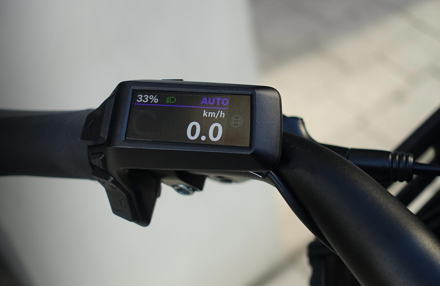Kalkhoff Image L Advance im Test: Attraktives City-Bike mit leichtem E-Antrieb 13 Kalkhoff Image L Advance Test Review Lightweight Bosch SX Purion 200 Display