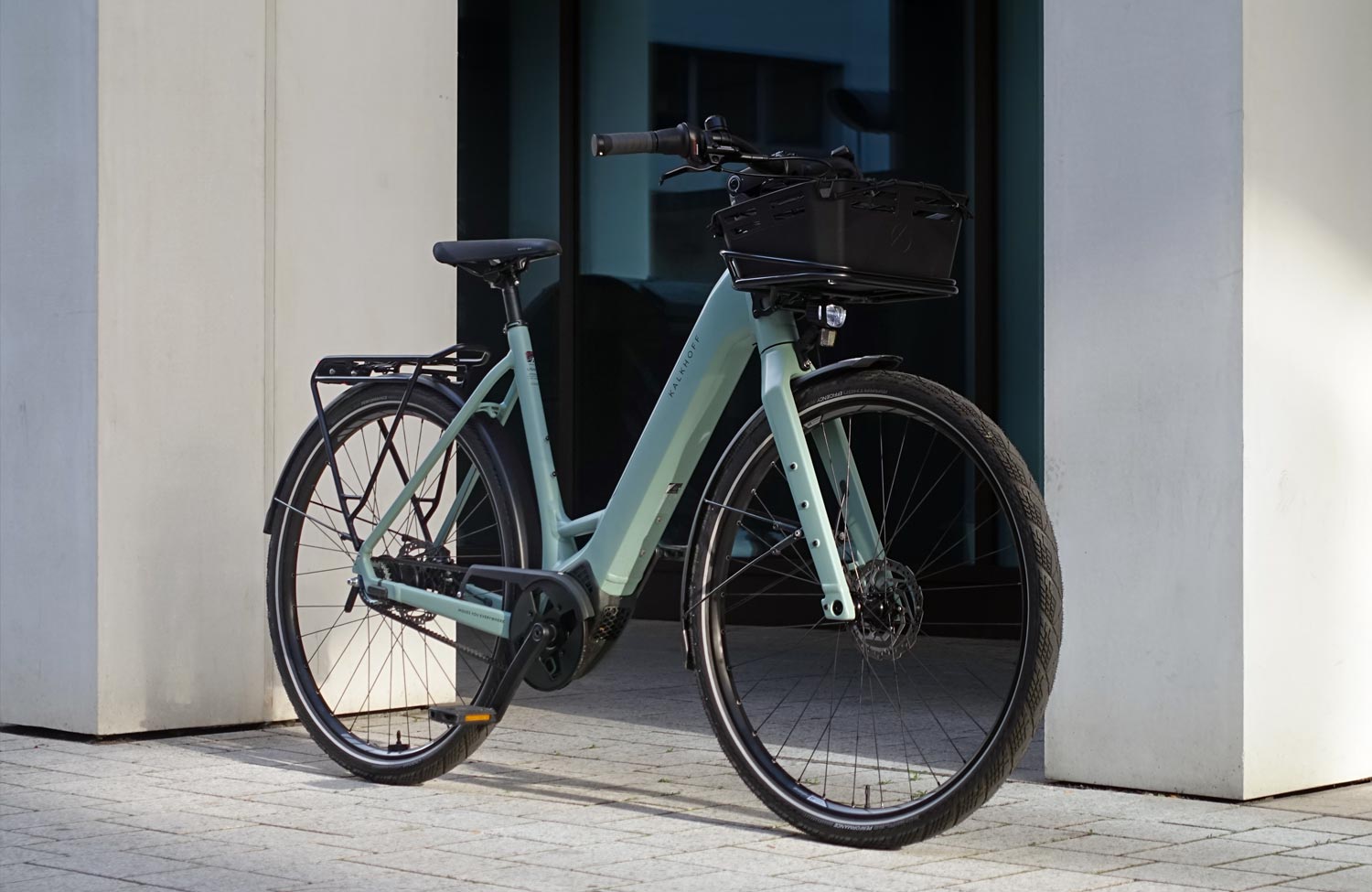 Kalkhoff Image L Advance im Test: Attraktives City-Bike mit leichtem E-Antrieb 1 Kalkhoff Image L Advance Test Review Lightweight Urban E Bike