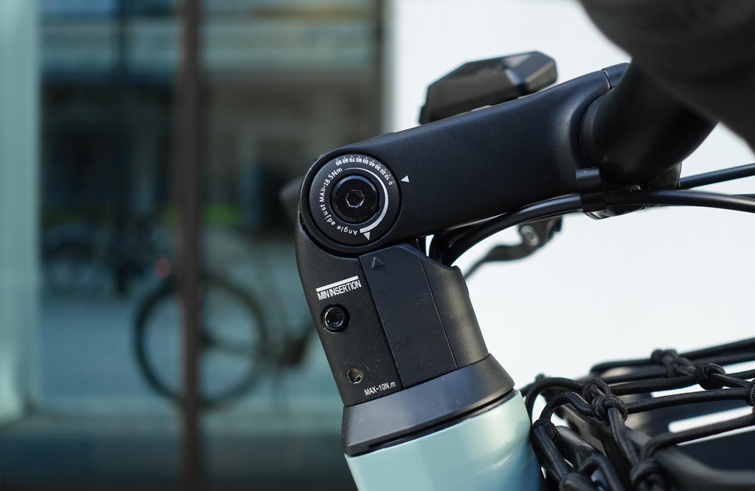 Kalkhoff Image L Advance im Test: Attraktives City-Bike mit leichtem E-Antrieb 7 Kalkhoff Image L Advance Test Review Lightweight Vorbau