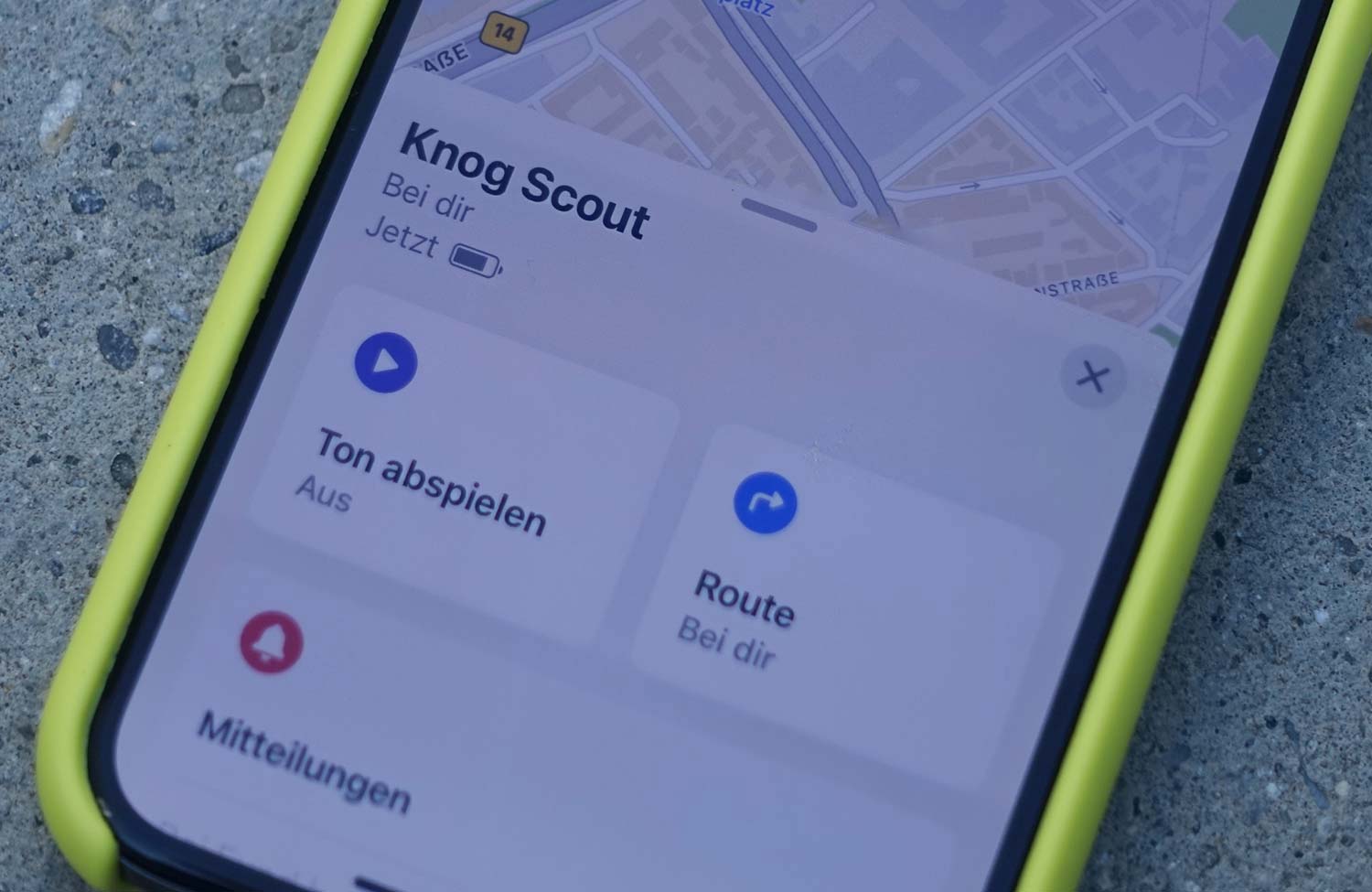 Im Test: Knog Scout, die günstige Fahrrad-Alarmanlage mit Tracking-Funktion 5 Knog Scout E Bike Alarm System AirTag Test Review Apple FindMy