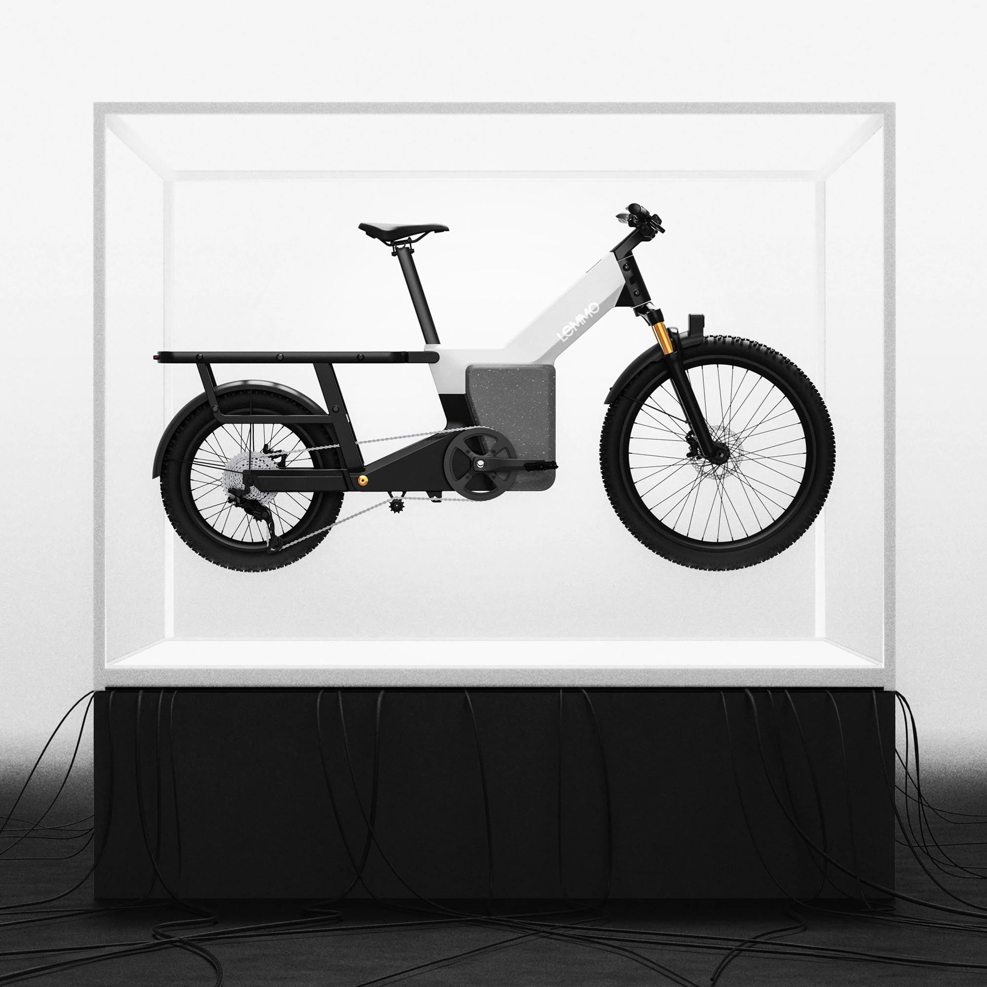 Vollgefedertes Lastenrad: das APV Concept von Lemmo 1 Lemmo APV All Purpose Vehicle Concept E Bike 2025 Cargo Bike Design