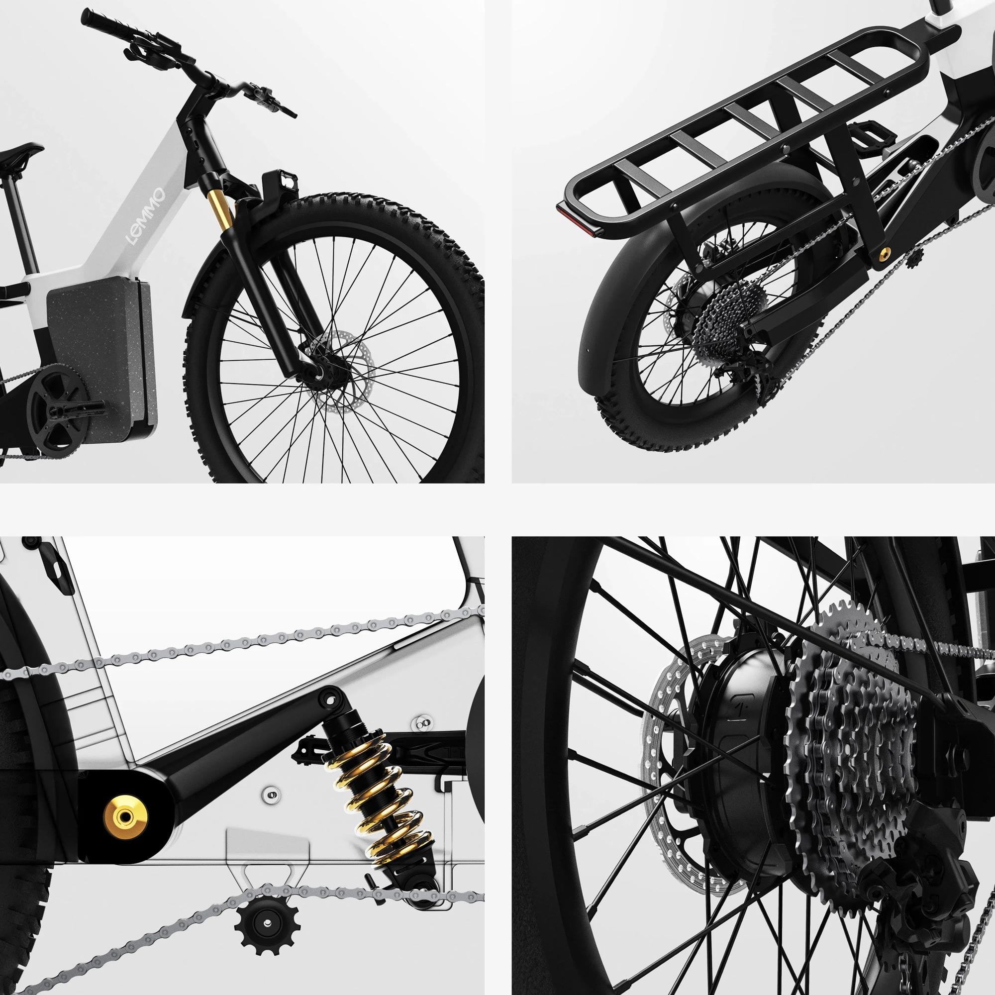 Vollgefedertes Lastenrad: das APV Concept von Lemmo 5 Lemmo APV All Purpose Vehicle Concept E Bike 2025 Details