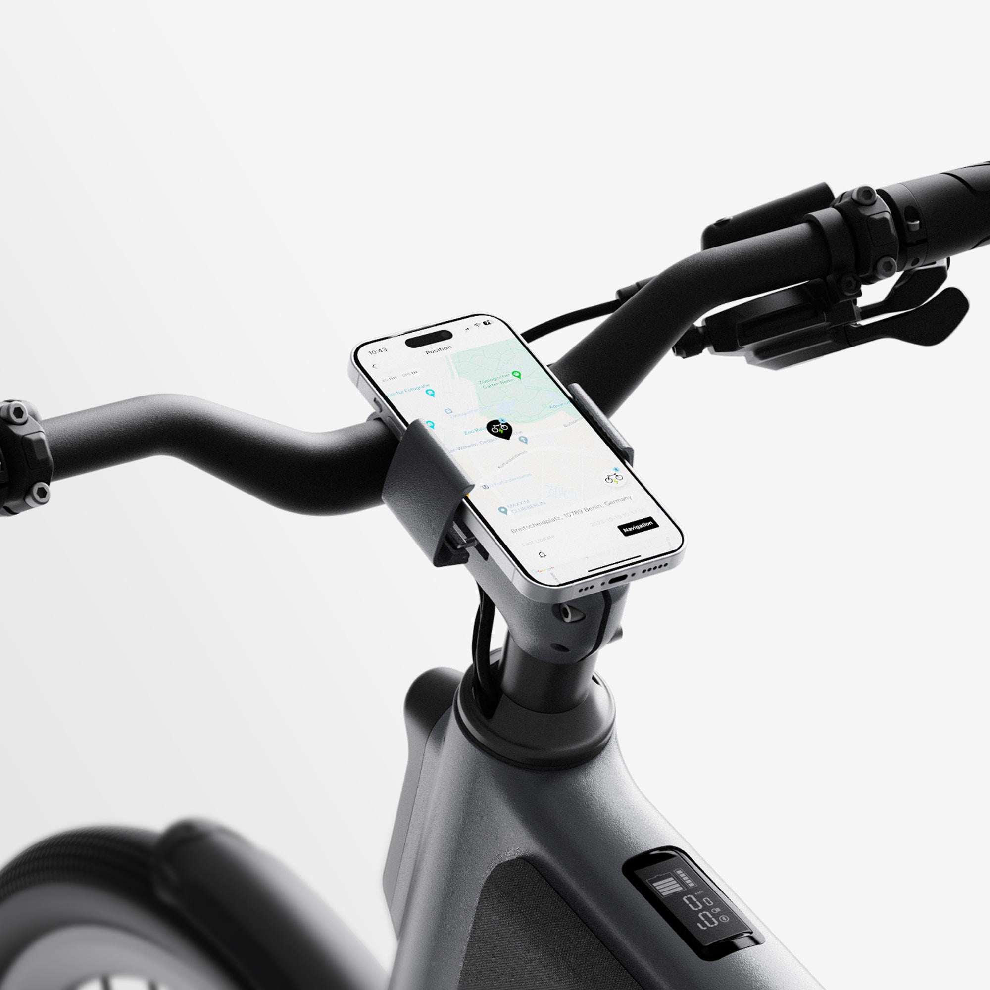 Lemmo One MK2 2024: mit diesem Update wird das Smart Bike noch besser! 7 Lemmo One MKII V2 Smart Bike 2024 Smartphone Stem 3