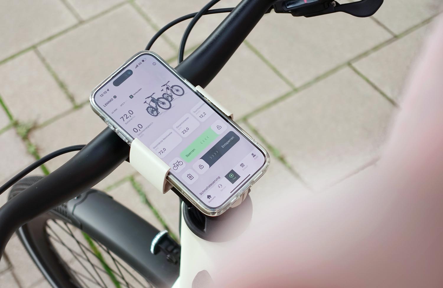 Smart Bike ohne Schwächen? Lemmo One MK2 ST im Test mit neuer Komfort-Ausstattung 7 Lemmo One Urban Edition Test Review MK2 Smartphone