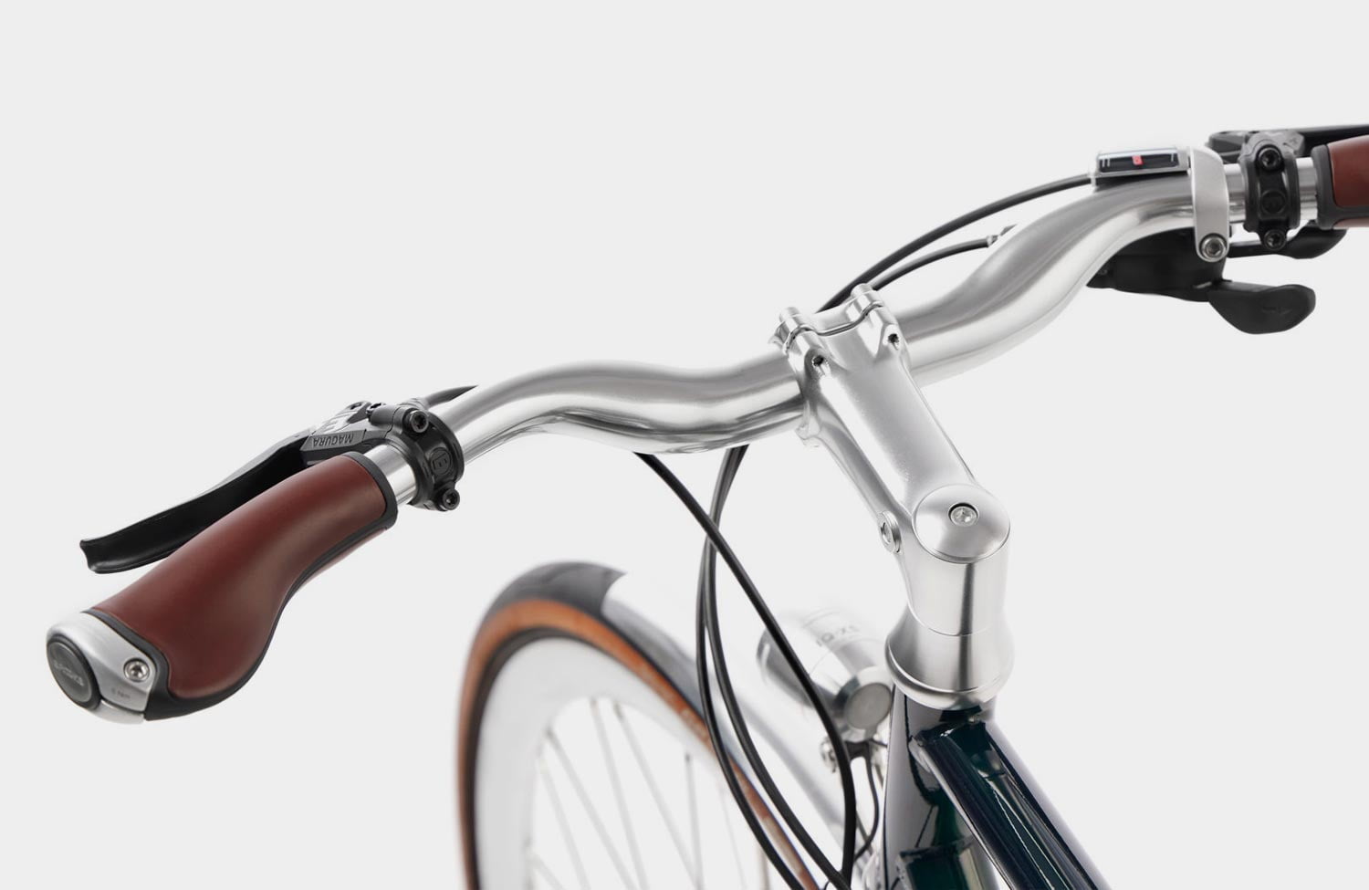 Alltagstaugliche Klassiker: Mika Amaros neue Deluxe Serie 5 Mika Amaro emerald green Urban Deluxe Bike Lenker