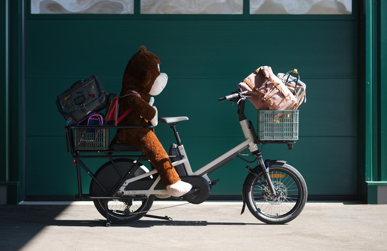 Das neue Moustache Lundi 20 Cargo: Kompaktes Lastenrad, große Möglichkeiten 7 Moustache Lundi Cargo 20 2025 Lastenrad Cargobike Kids