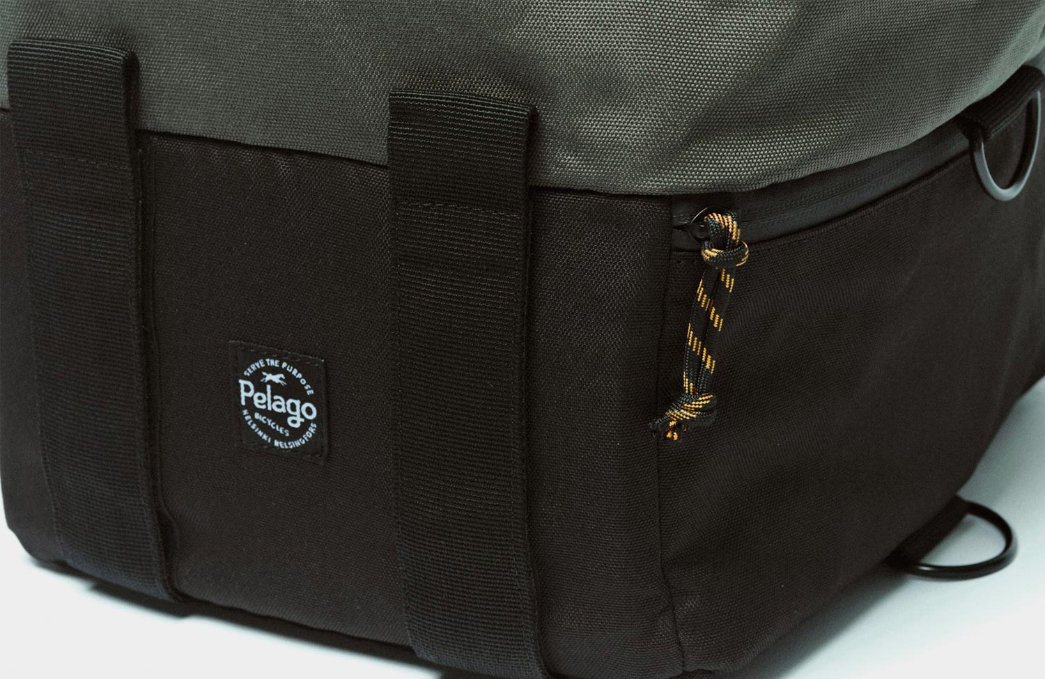 Gemacht für den Frontgepäckträger: die neuen Fahrradtaschen von Pelago 2 Pelago Front Rackbag Detail