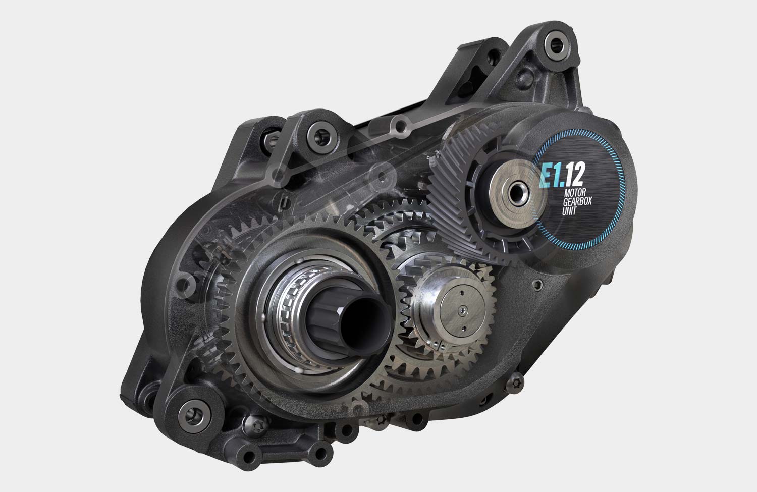 Revolution unter den E-Bike Antrieben? Die Pinion E-Drive MGU vereint Motor und elektronische Schaltung 1 Pinion MGU Motor Gearbox Unit 2024 E Bike Drive System 12 Gears