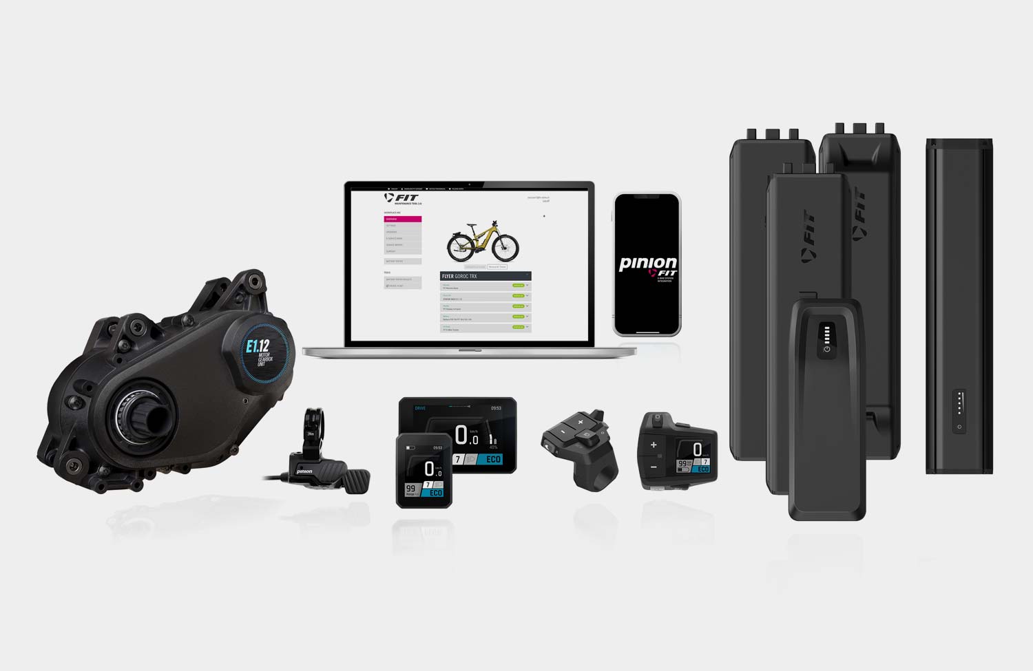 Revolution unter den E-Bike Antrieben? Die Pinion E-Drive MGU vereint Motor und elektronische Schaltung 7 Pinion MGU Motor Gearbox Unit 2024 E Bike Drive System Components