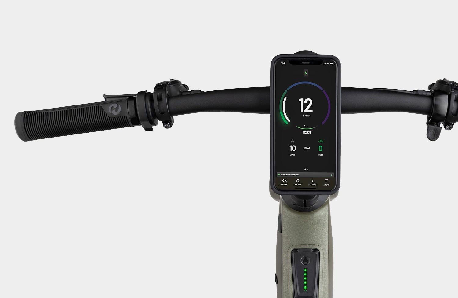 UBN – die neue Urban-Serie von Riese & Müller: agile E-Bikes mit smarten Funktionen 4 Riese Mueller UBN Handlebar RX App