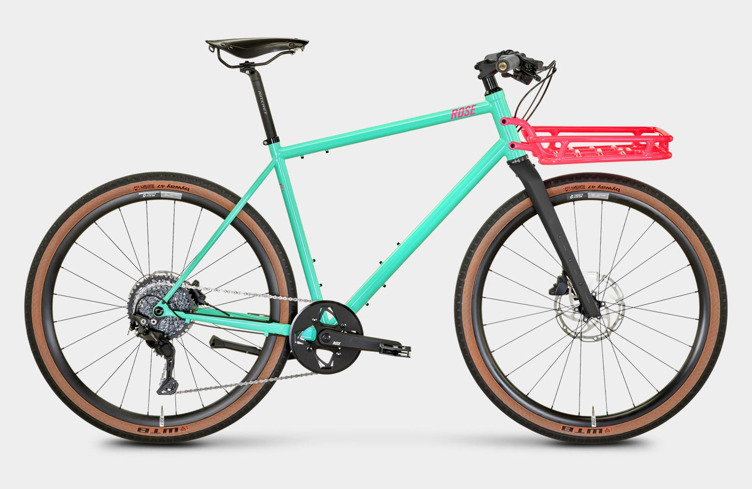 Urban-Gravel-Bike mit Stahlrahmen: das neue Rose HOBO verspricht ein echtes Spaßgerät zu sein! 6 Rose HOBO Urban Gravel Bike Steelframe Deaore maliblue rack bubblegum