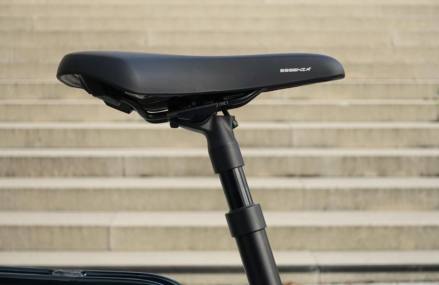 Das Tenways AGO T im Test: ein komfortables E-Bike zum fairen Preis! 13 Tenways AGO T Review Test Urban E Bike Seatpost