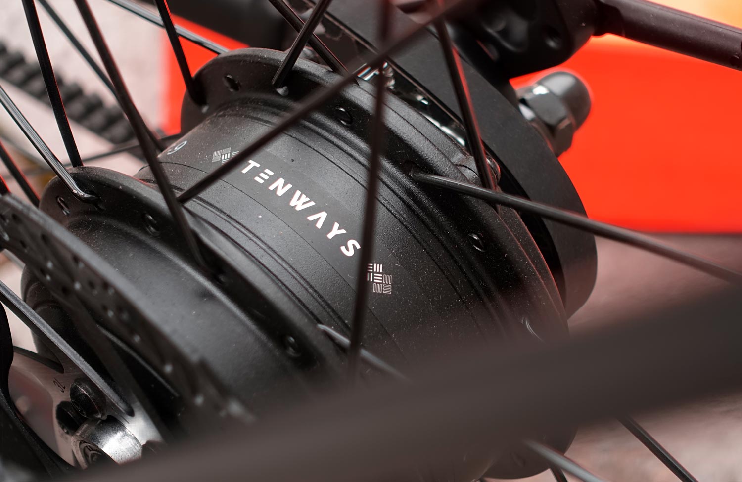 Tenways CGO 009 in the test: the new smart bike with GPS tracking, boost button and a new motor 6 Tenways CGO 009 Test Review Urban Smart Bike C9 Motor