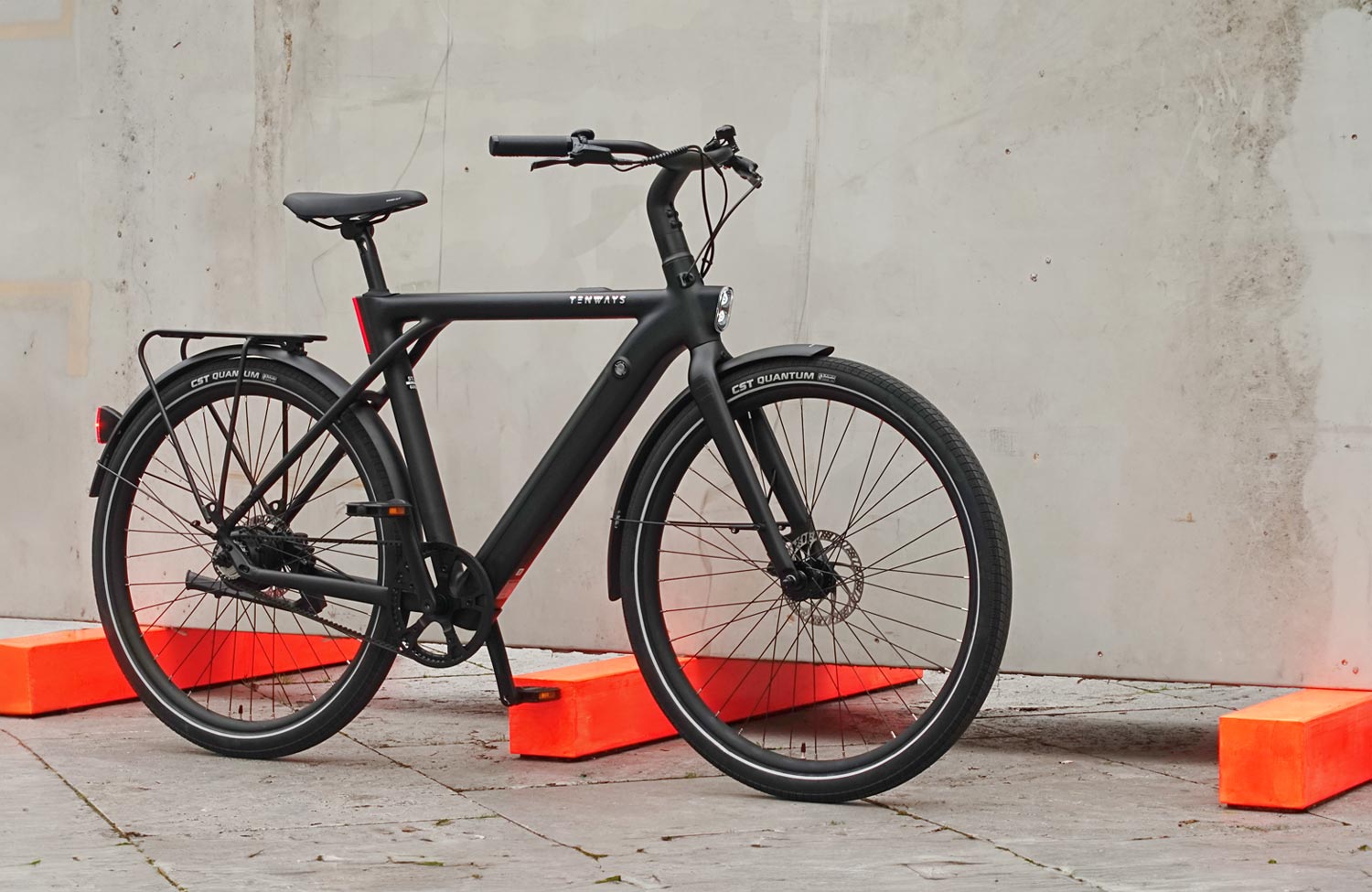 Rückschau und Ausblick: Welche Urban Bike-Neuheiten erwarten uns 2025? 13 Tenways CGO 009 Test Review Urban Smart Bike Front