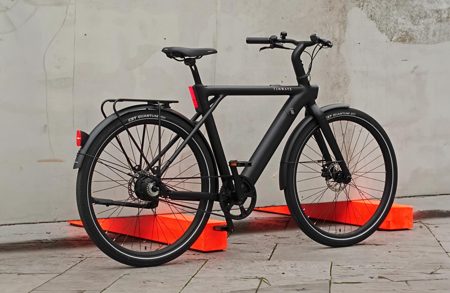 Tenways CGO 009 in the test: the new smart bike with GPS tracking, boost button and a new motor 3 Tenways CGO 009 Test Review Urban Smart Bike Look