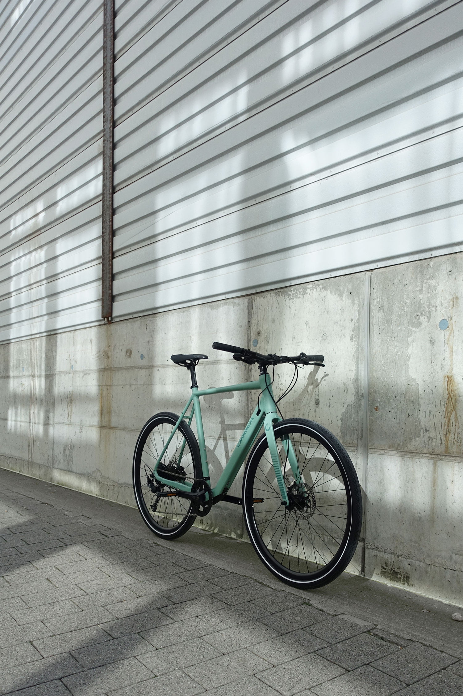 Erschwinglich und elektrisch: Das Urban Bike Orbea Gain F40 im Test 9 Test Review Orbea Gain F40 Urban E Bike Green Ebikemotion Front