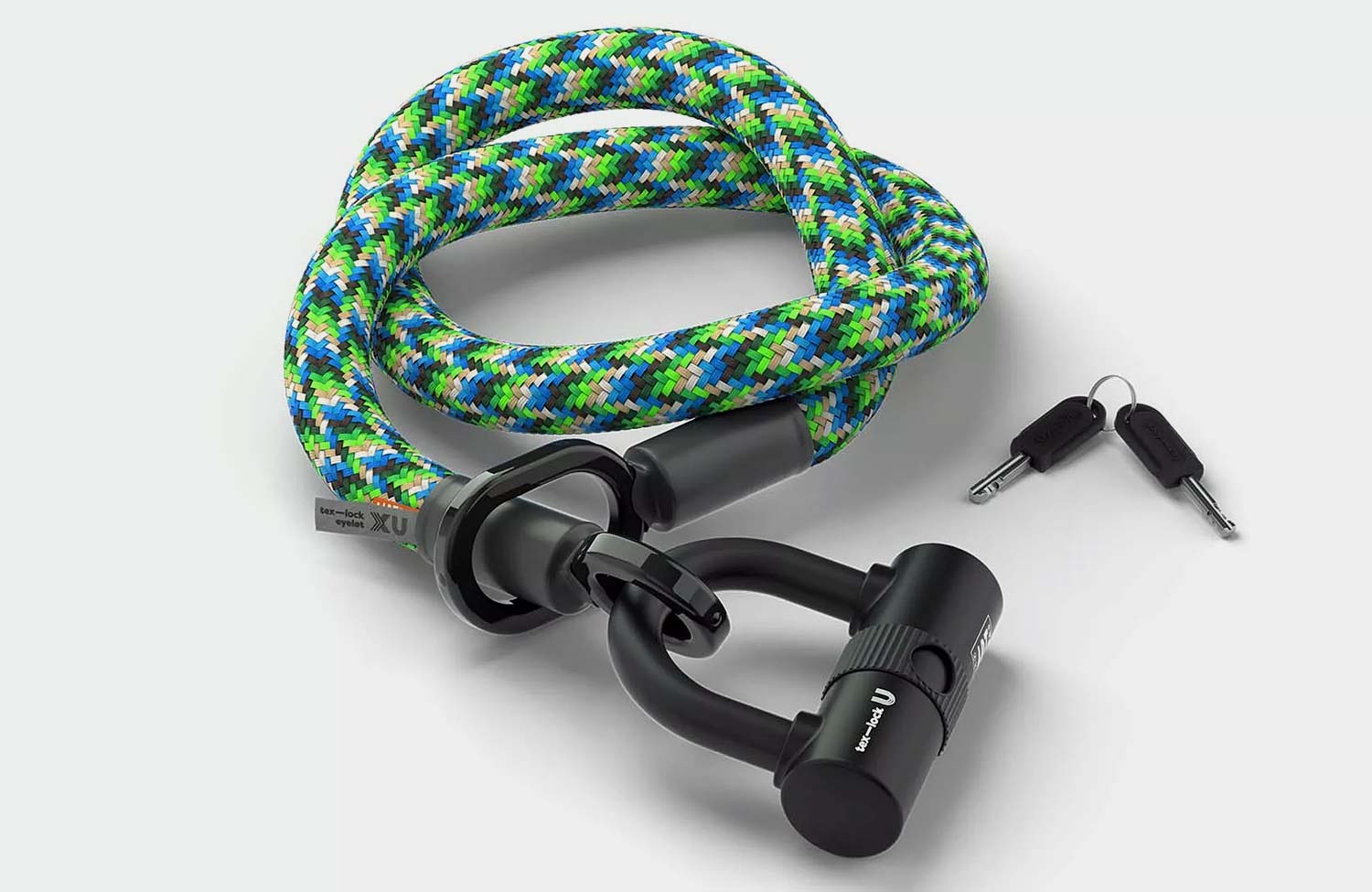 tex-lock „neon earth“: Textiles Fahrradschloss als Limited Edition für den Naturschutz (inkl. Gutschein-Code) 1 texlock neon earth edition 2023 eyelet