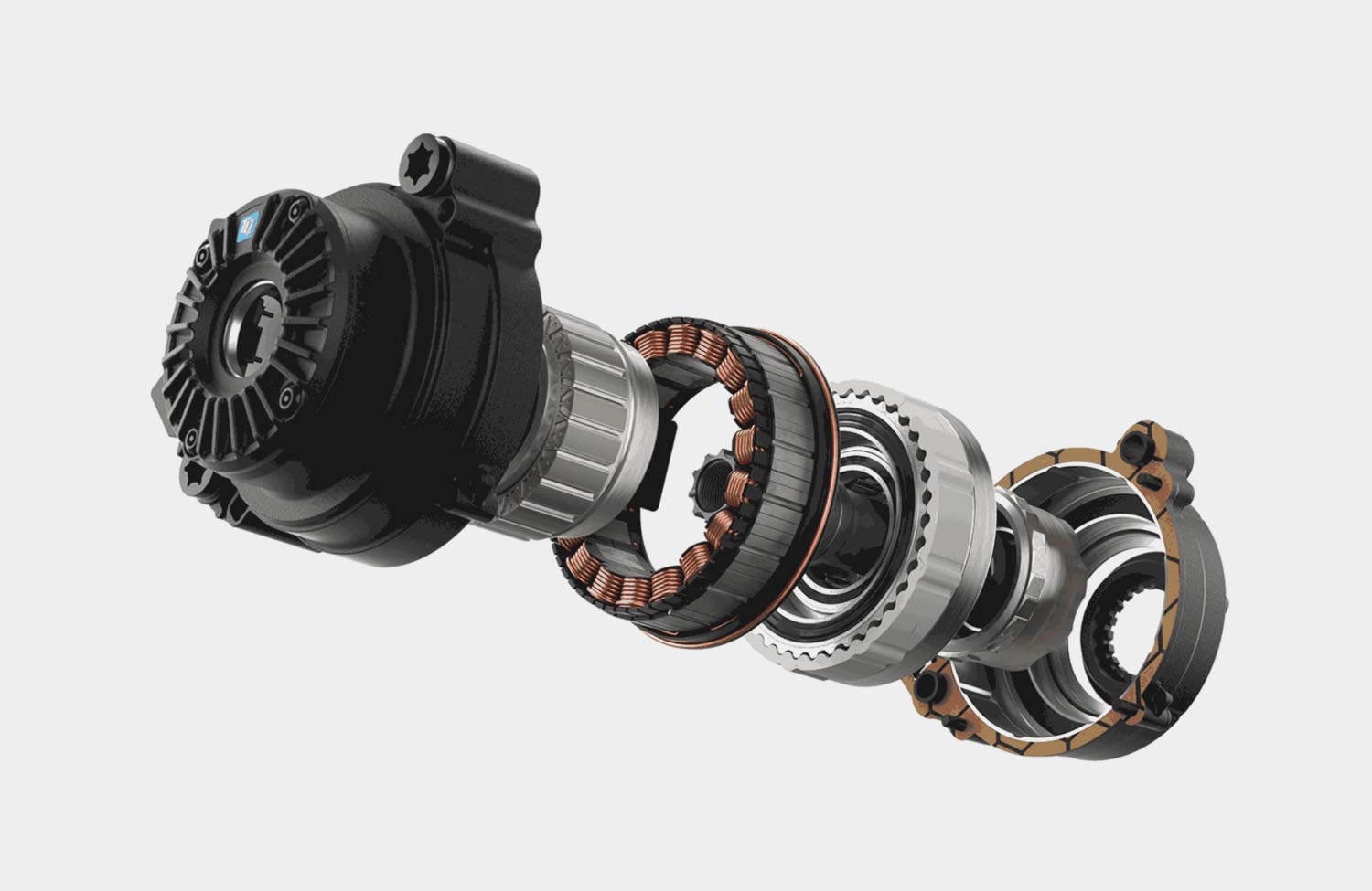 TQ-HPR 50: Kleiner, leiser und leichter Mittelmotor für E-Bikes 1 TQ HPR 50 E Bike Motor Harmonic Pin Ring