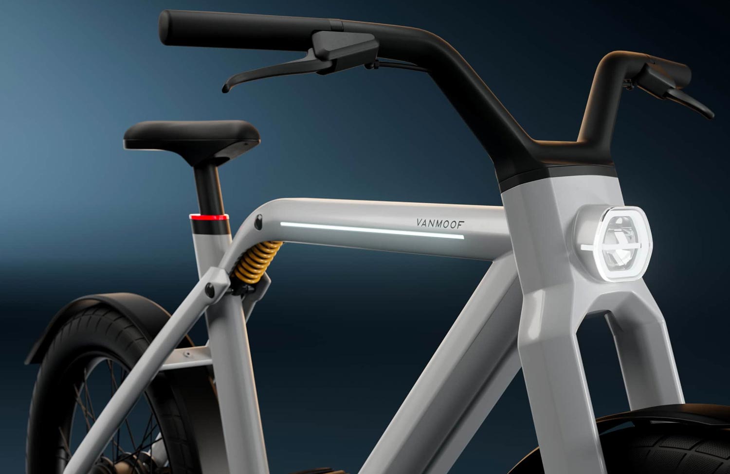 Jetzt offiziell: das neue VanMoof V ist ein High Speed-Bike mit zwei Motoren