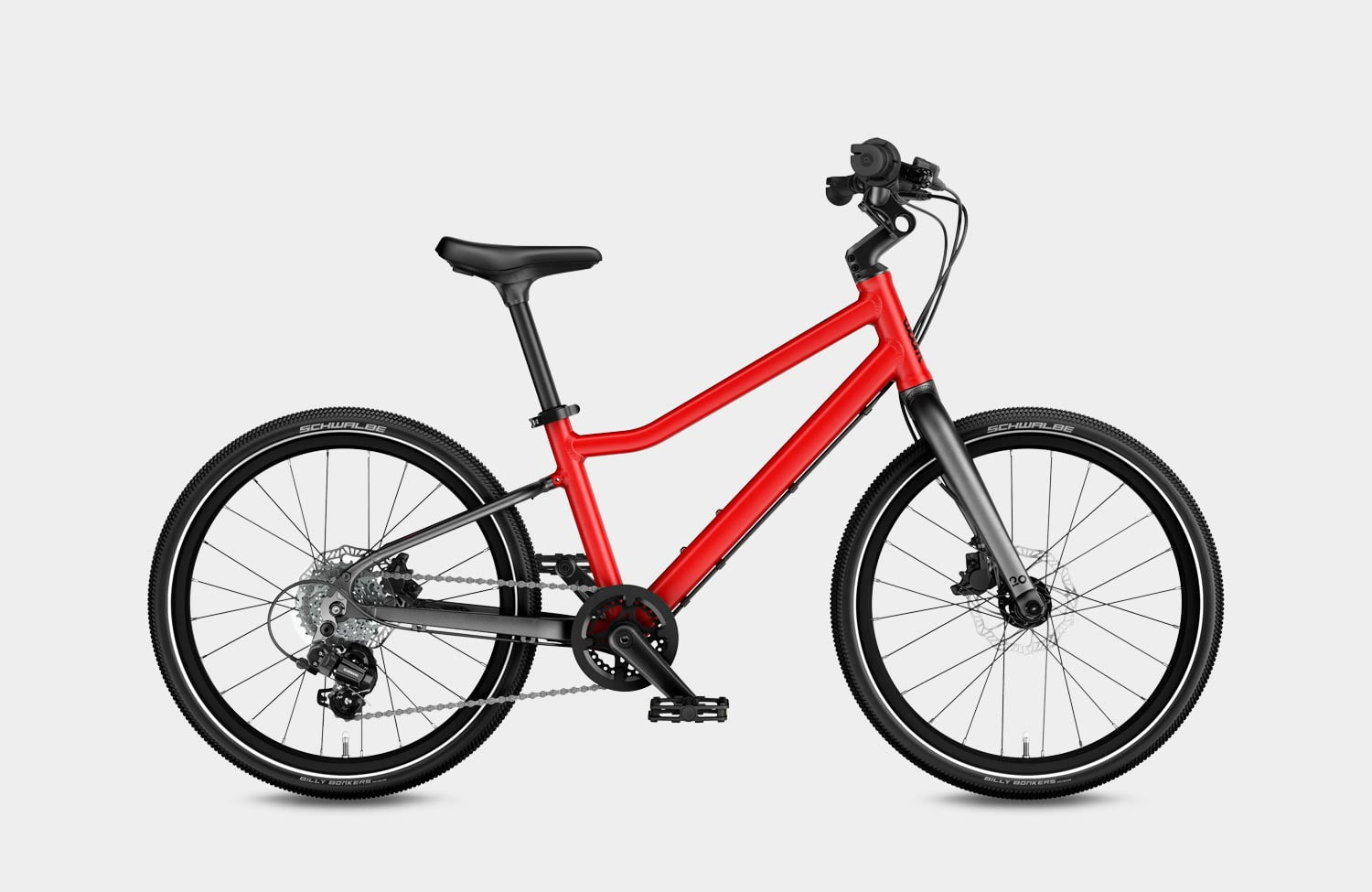 Woom Explore: die neuen Bikes speziell für größere Kinder und Jugendliche 1 Woom Explore 4 Rot Kids Adventure Kinderfahrrad